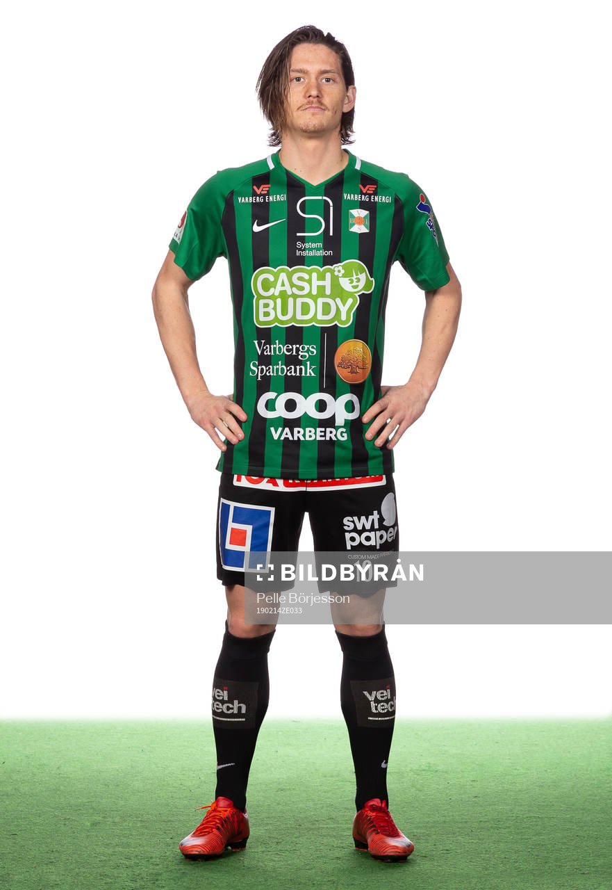 Varbergs Robin Book poserar för ett porträtt den 14 februari 2019 i Varberg.
