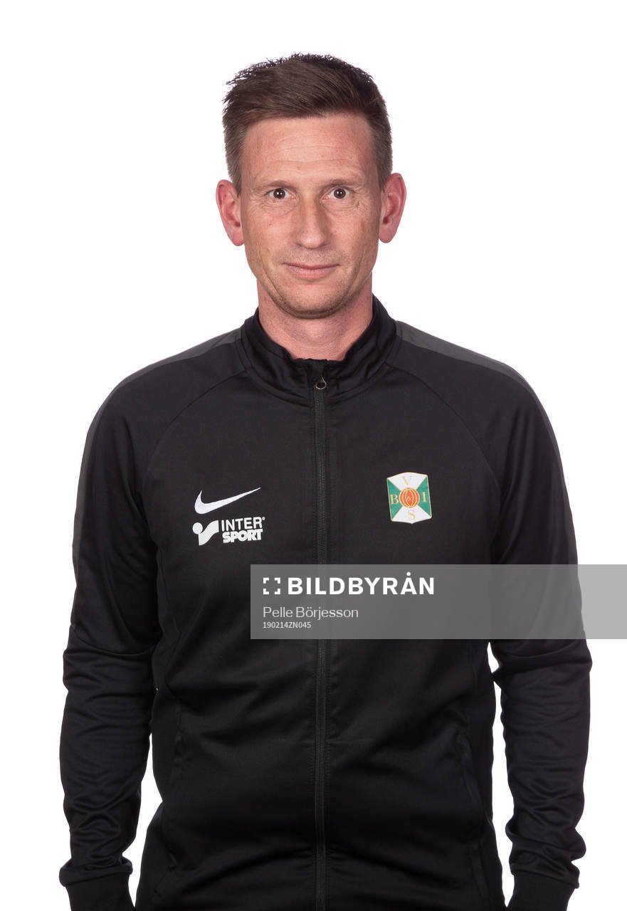 Varbergs assisterande Tränare Fredrik Danielsson poserar för ett porträtt den 14 februari 2019 i Varberg.