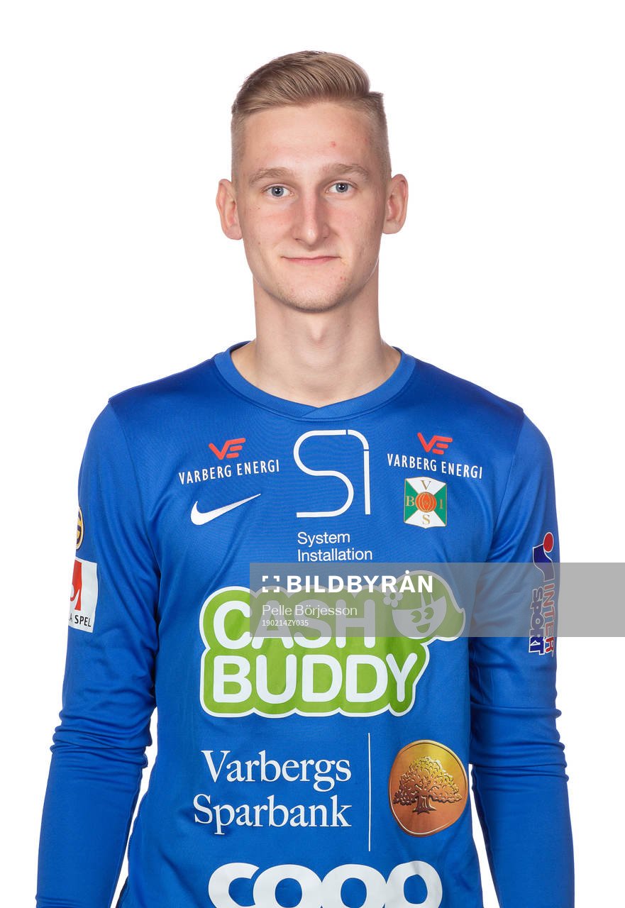 Varbergs målvakt Albin Svensson