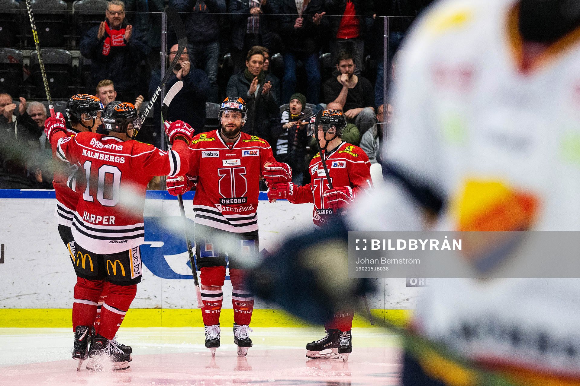 Örebros Patrik Virta och Nick Ebert