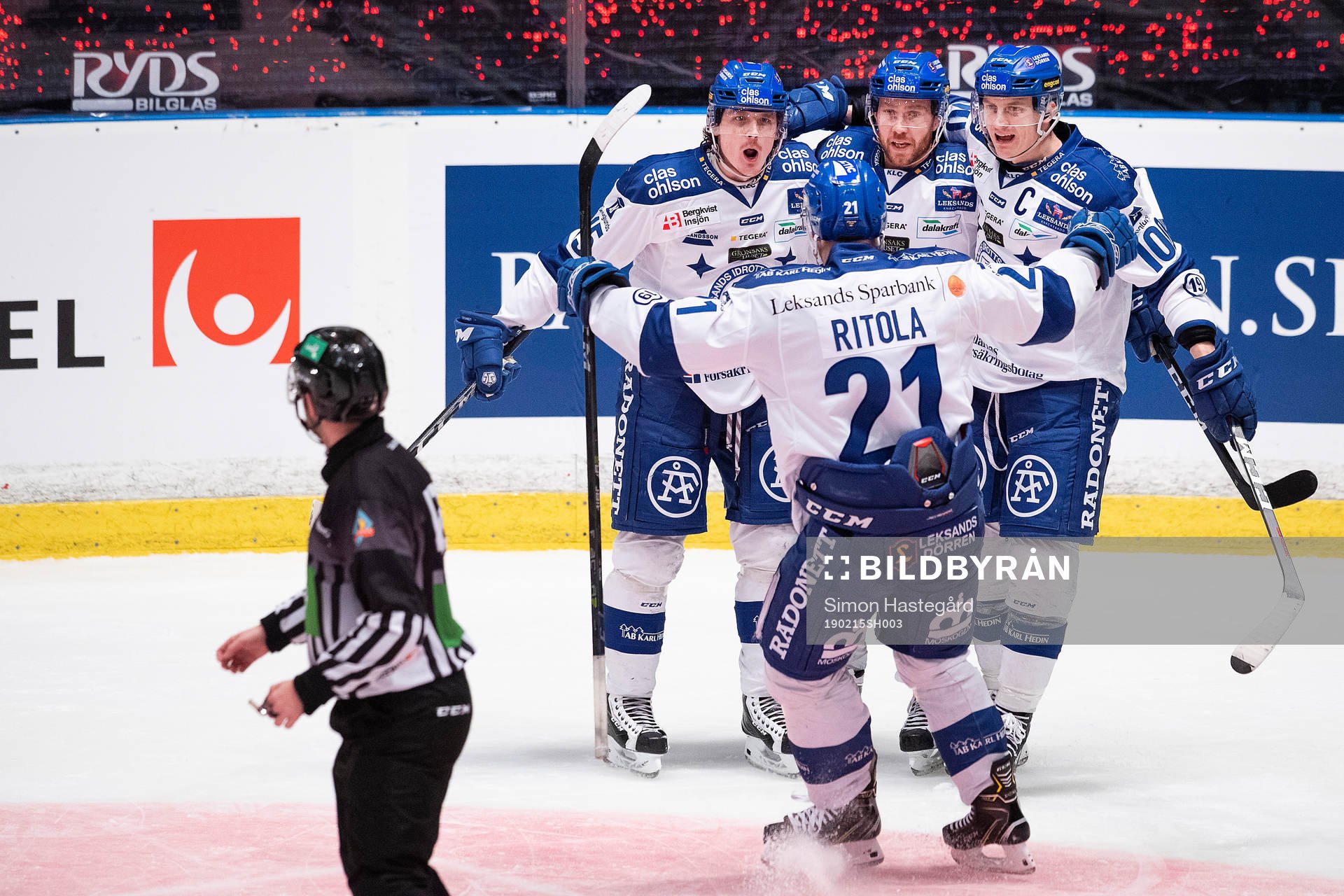 Leksands Johan Porsberger, Linus Persson, Martin Karlsson