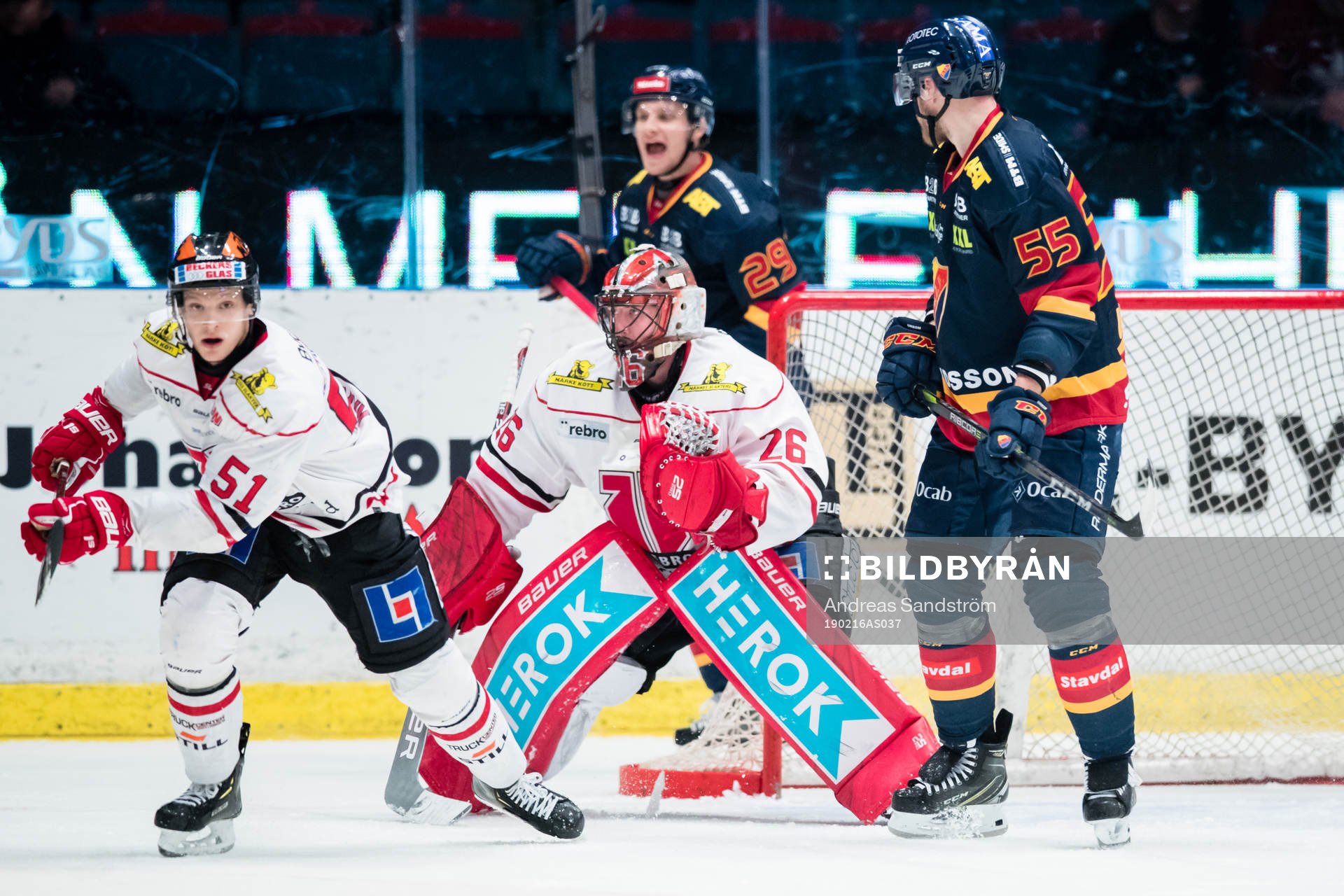 Örebros målvakt Stefan Steen i aktion