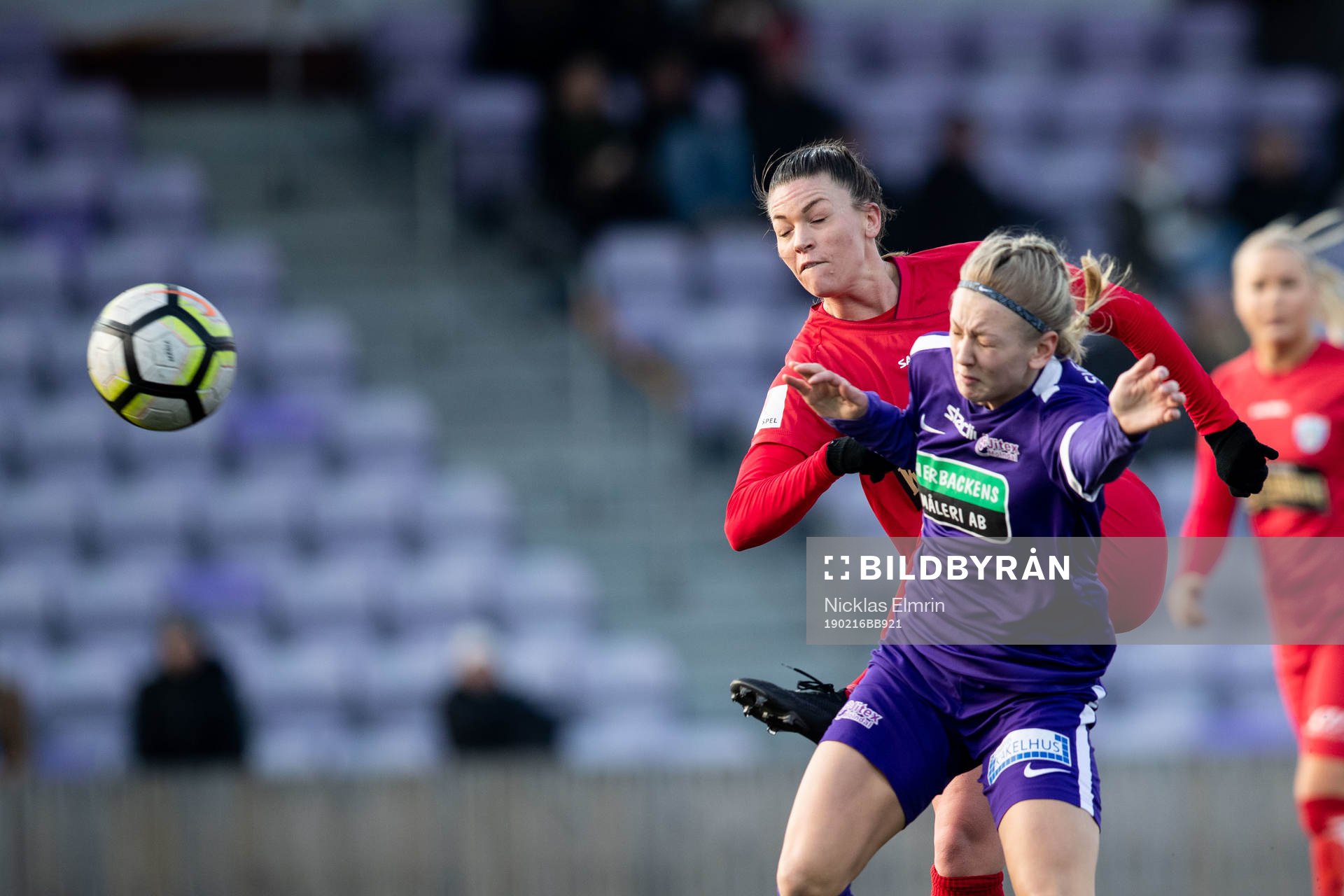 Göteborgs Pauline Hammarlund och jitex Nora Rönnfors