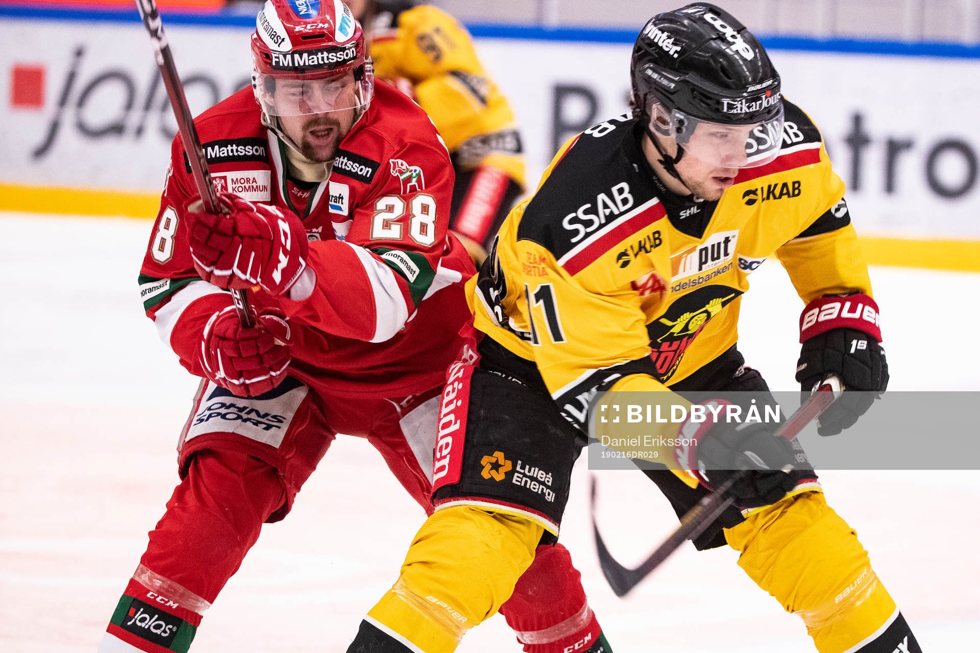 Moras Oskar Svanlund och Luleås Petter Emanuelsson