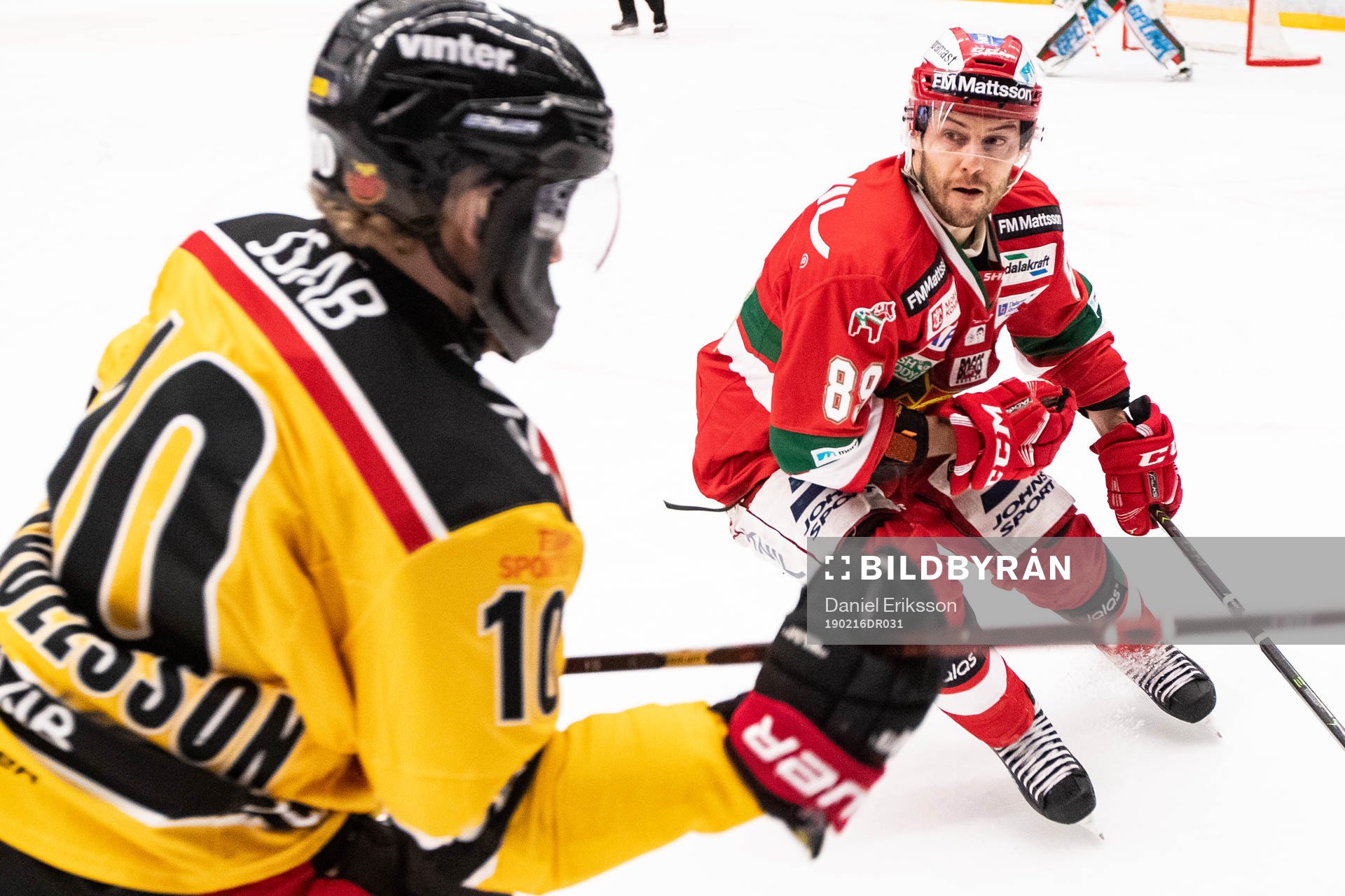 Moras Ryan Johnston och Luleås Einar Emanuelsson