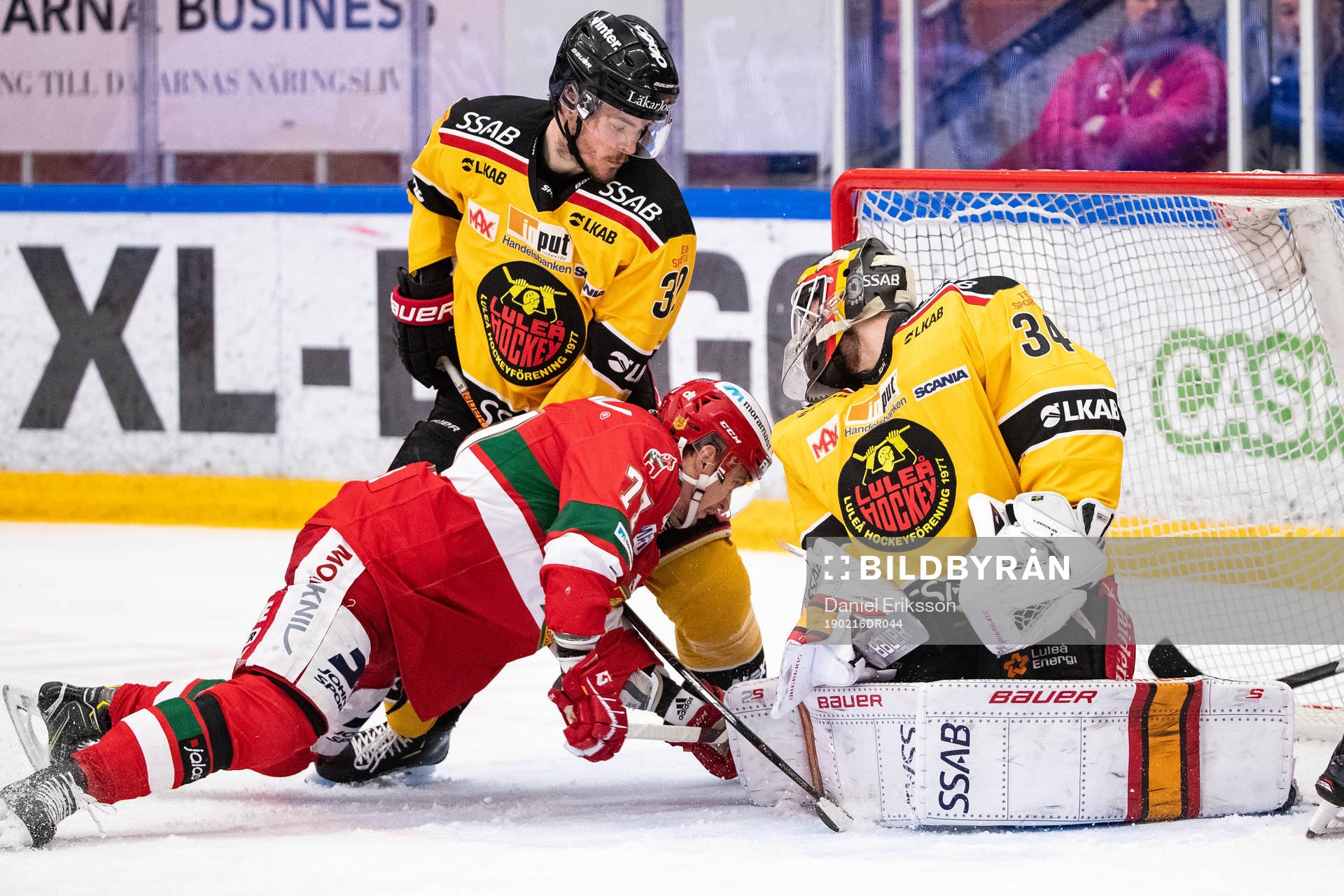 Luleås Oscar Engsund och Moras Michael Keränen och