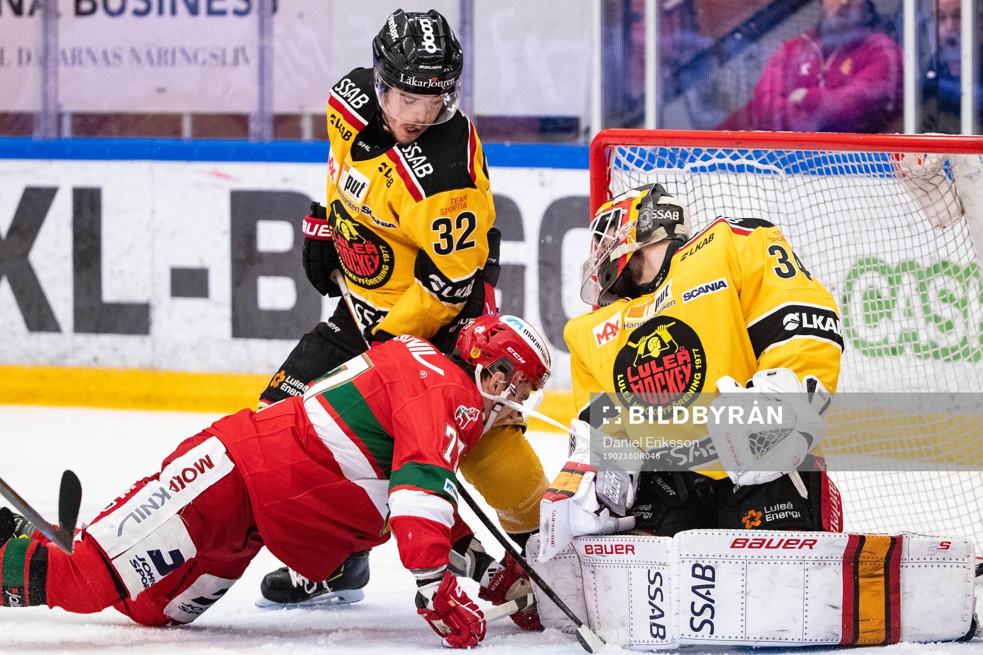 Luleås Oscar Engsund och Moras Michael Keränen och