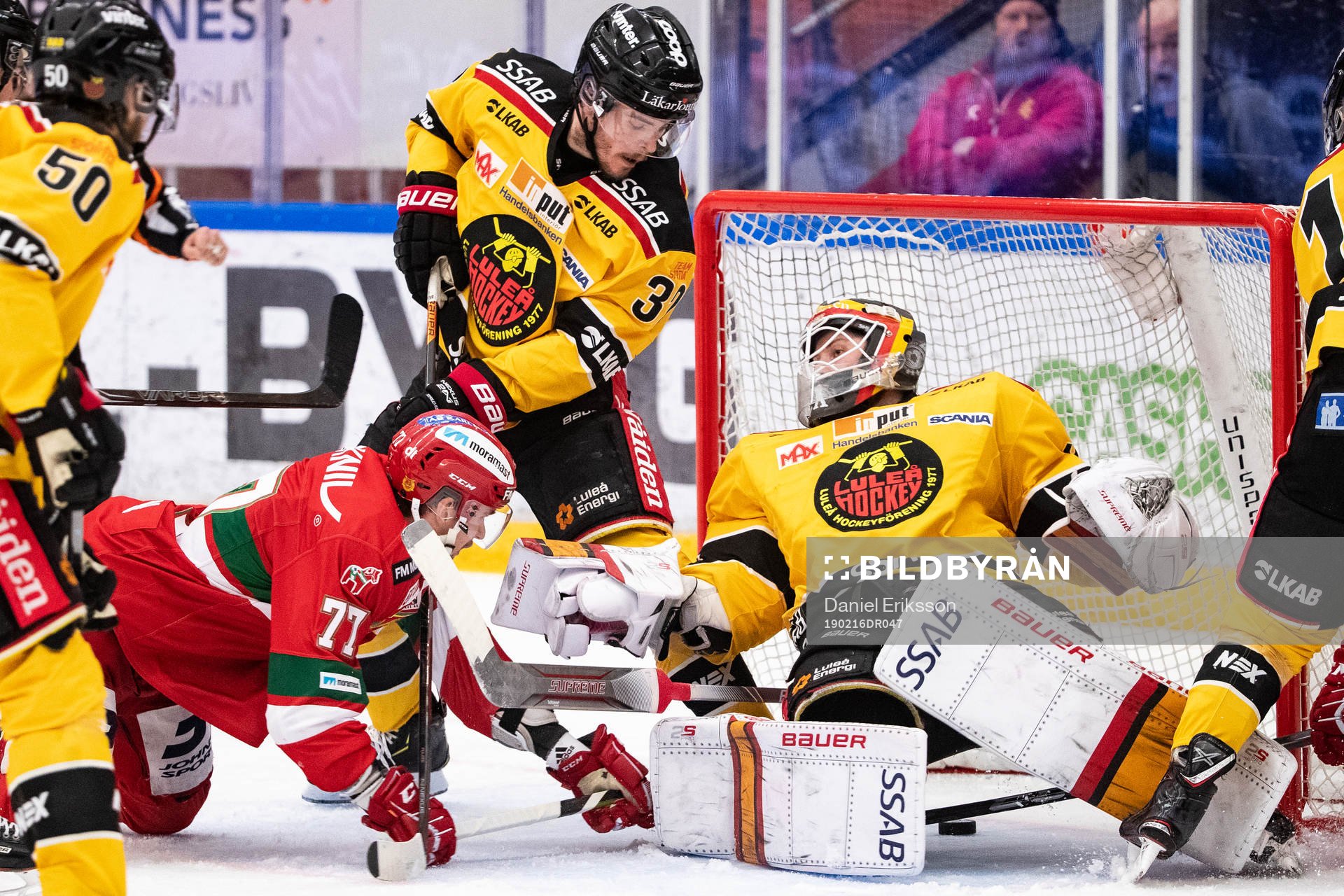 Luleås Oscar Engsund och Moras Michael Keränen och