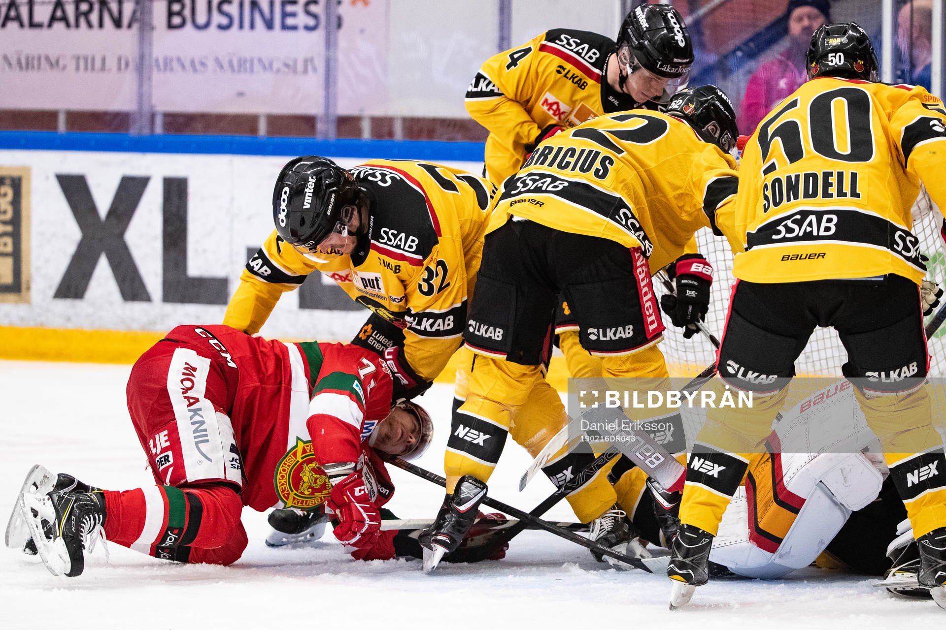 Luleås Oscar Engsund och Moras Michael Keränen och