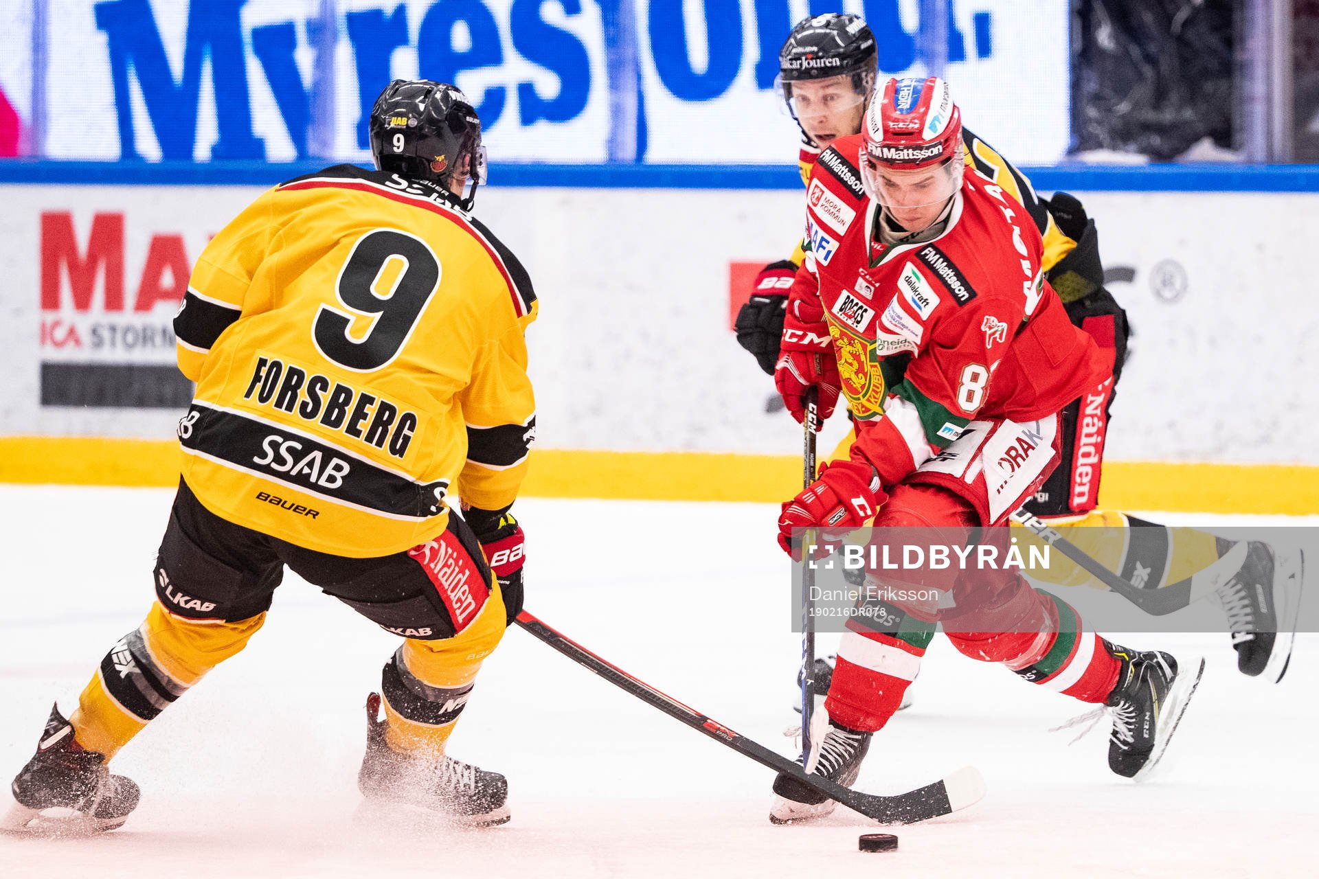 Moras Spencer Abbott och Luleås Johan Forsberg