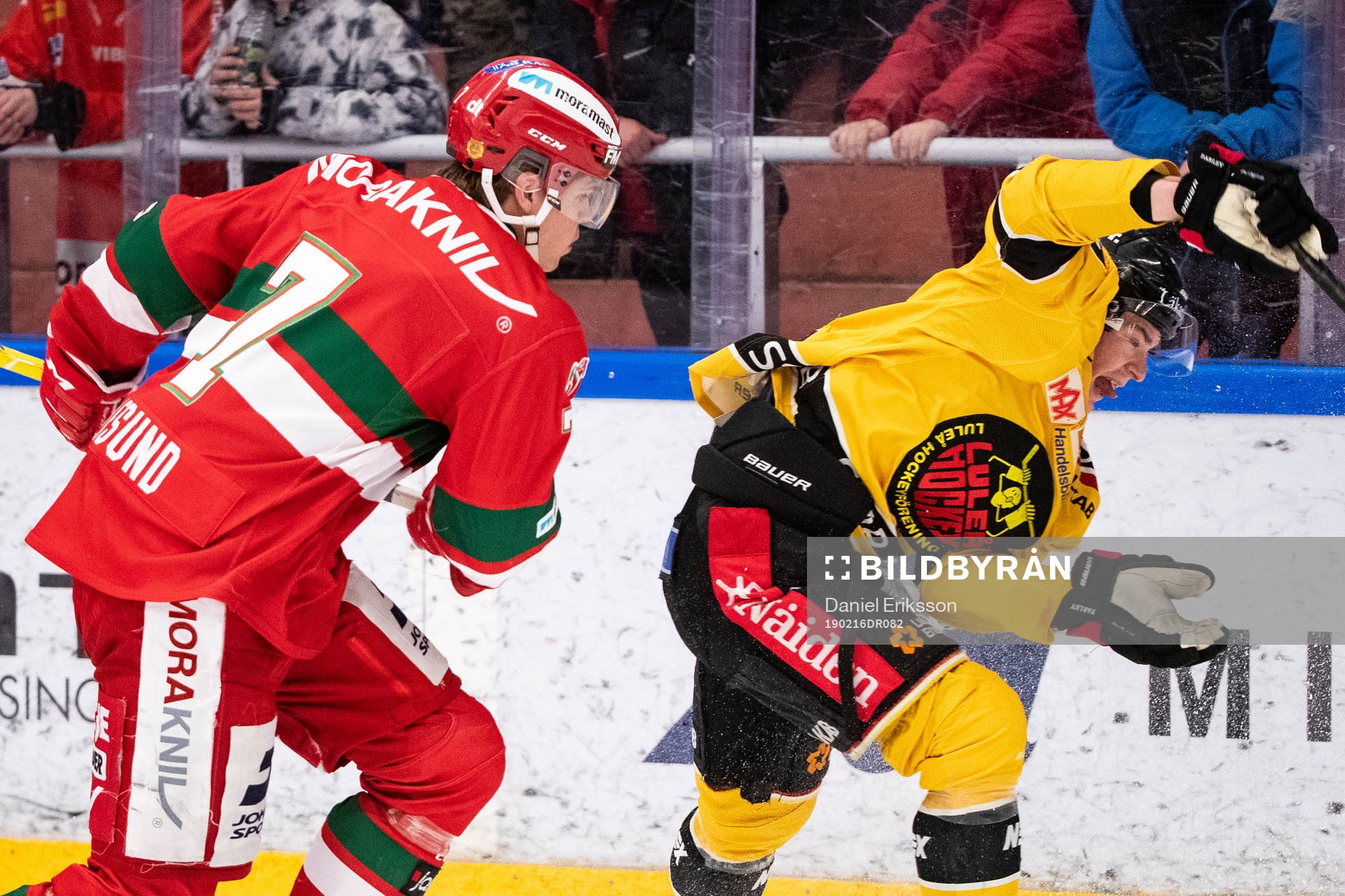 Moras Erlend Lesund och Luleås Austin Farley