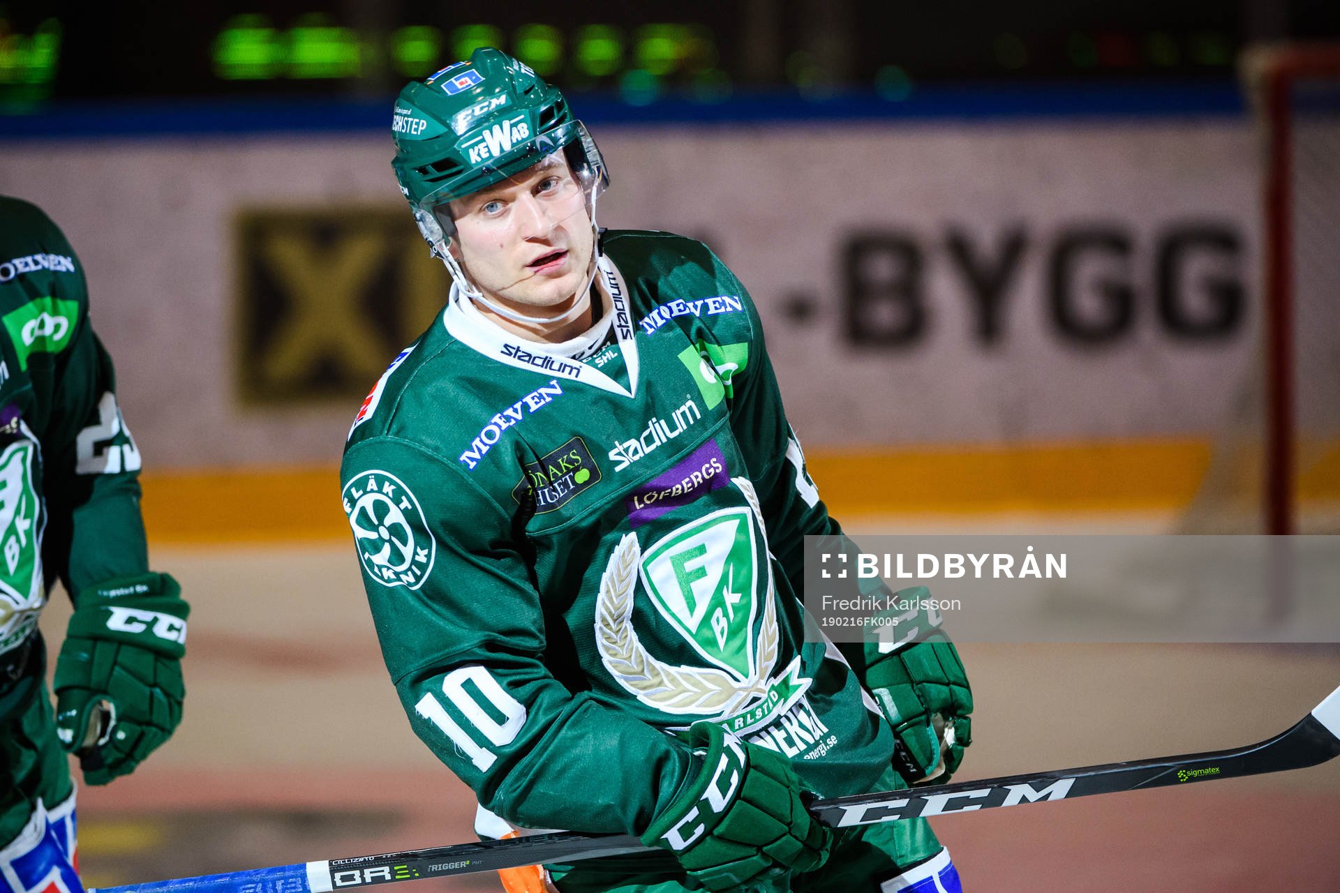 Färjestads Marcus Nilsson jublar