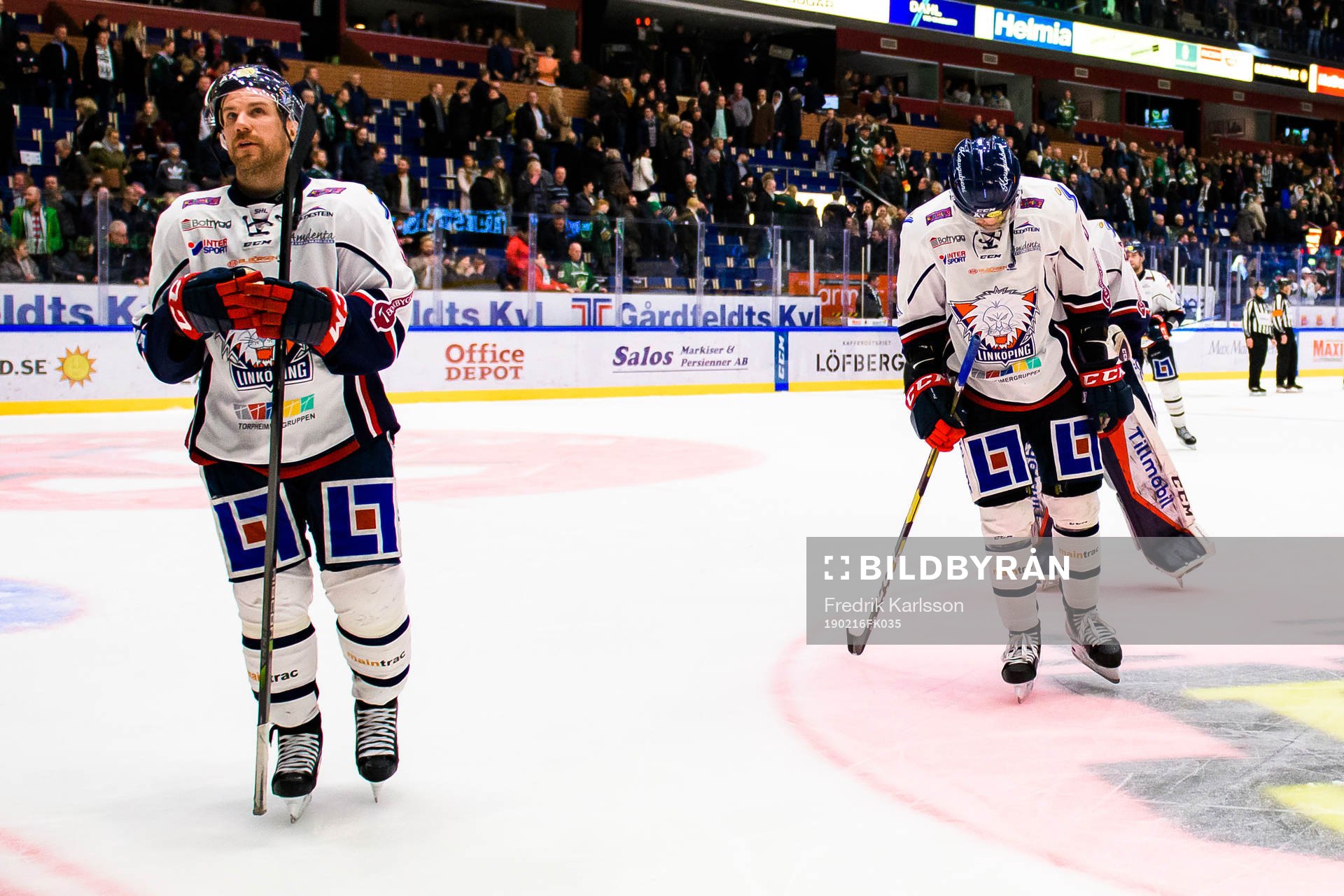 Linköpings spelare deppar