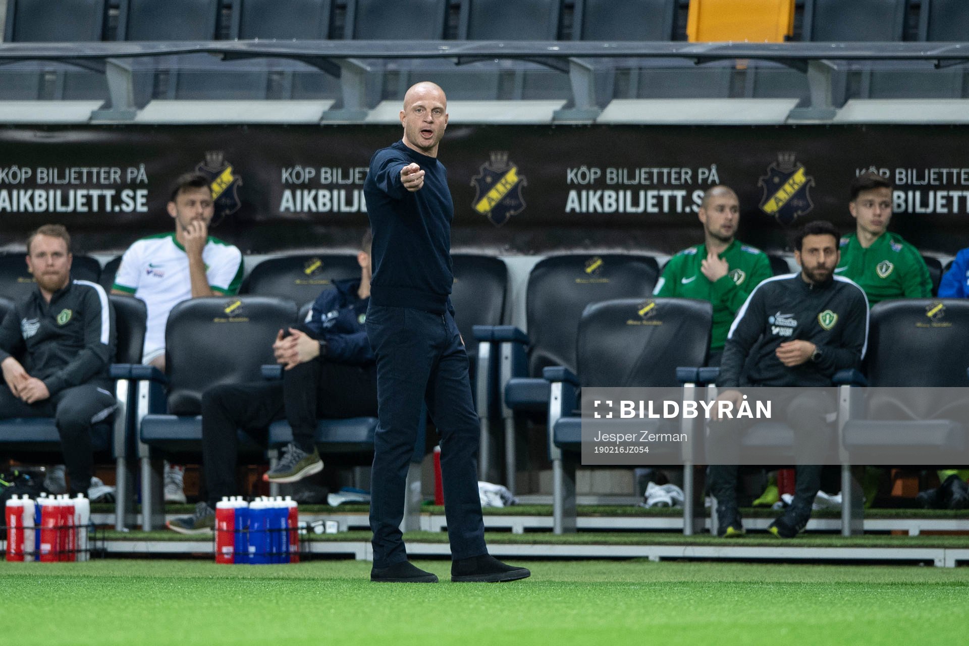 Jönköpings tränare Andreas Brännström