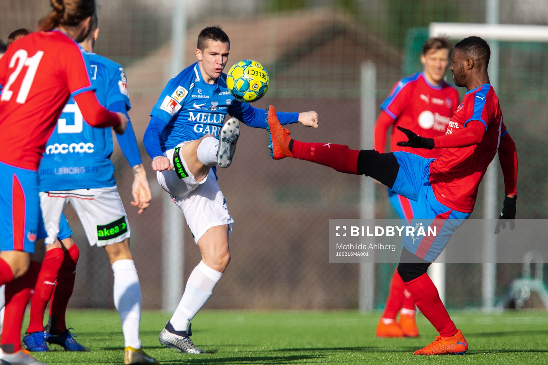 Trelleborgs Oscar Johansson och Helsingborgs Mohammed