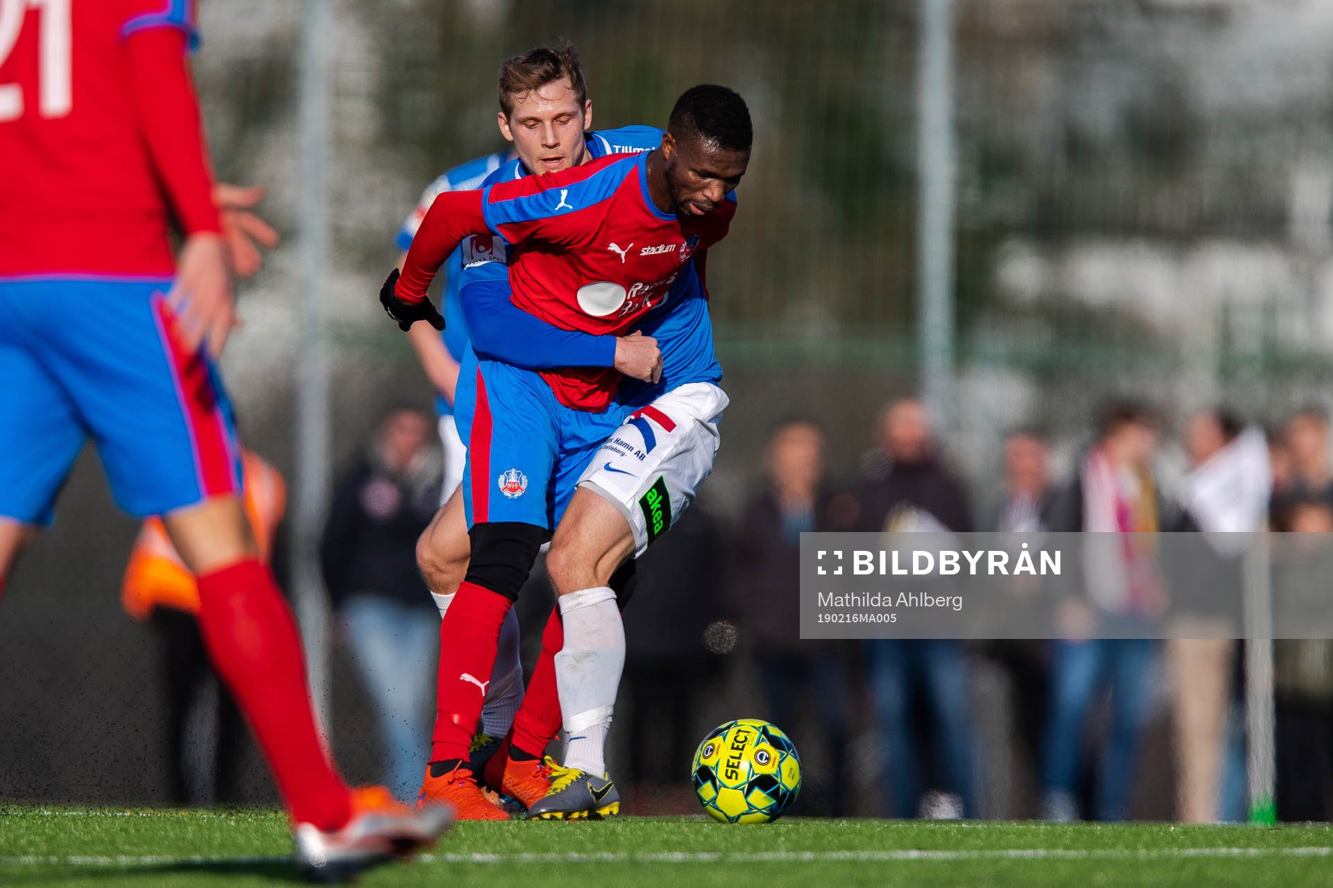 Trelleborgs Erik Andersson och Helsingborgs Mohammed