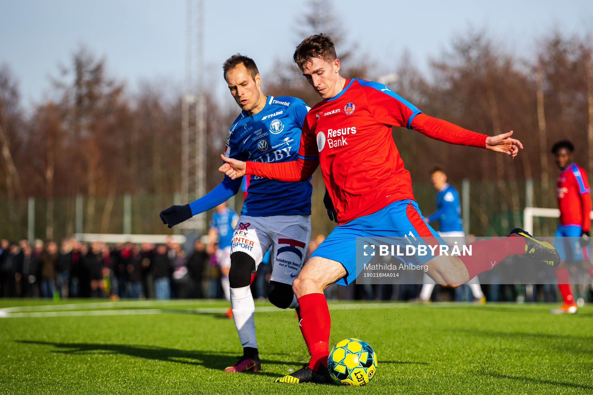 Trelleborgs Zoran Jovanovic och Helsingborgs Adam Eriksson