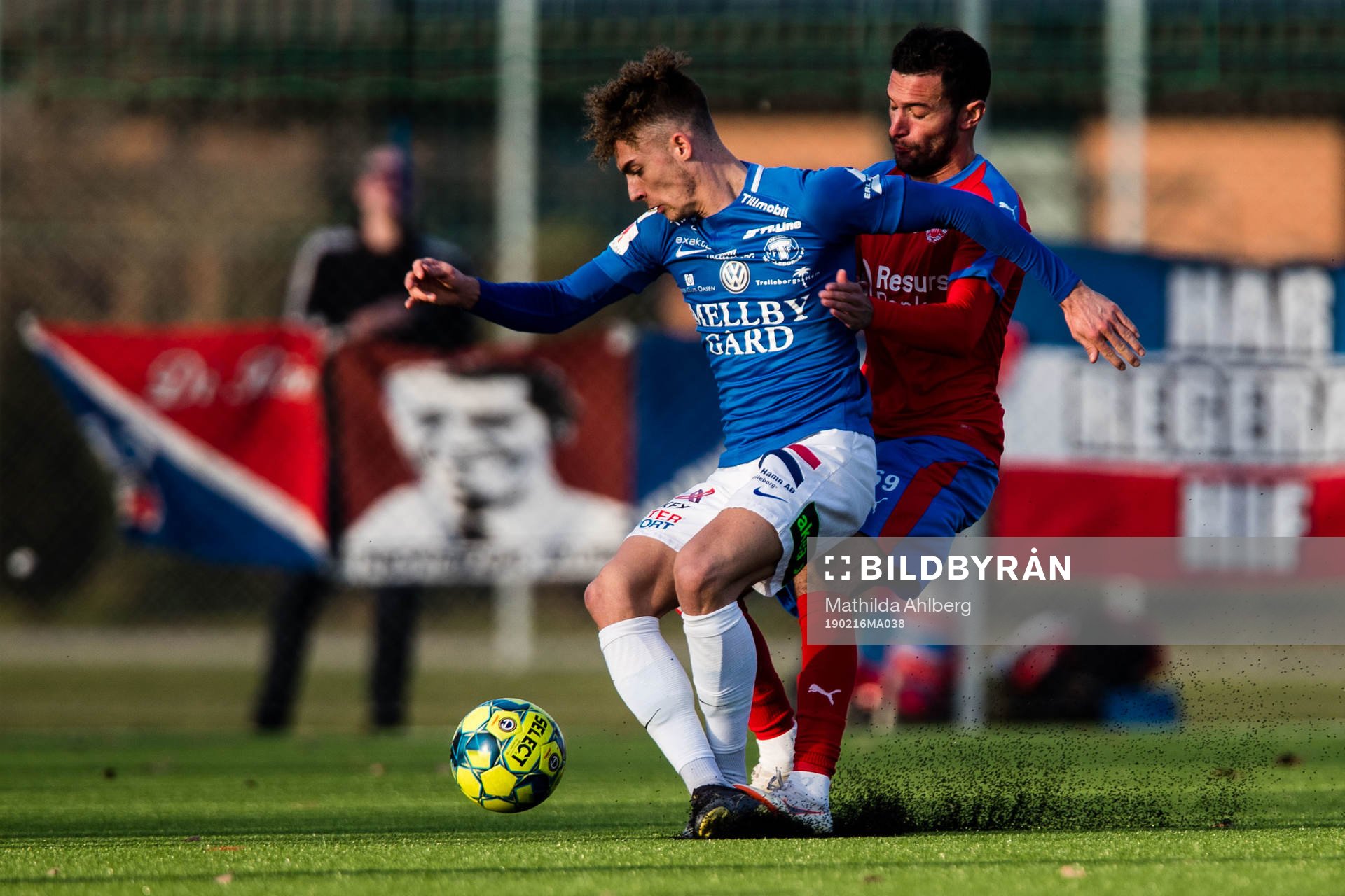 Helsingborgs David Boysen och Trelleborgs Felix Hörberg