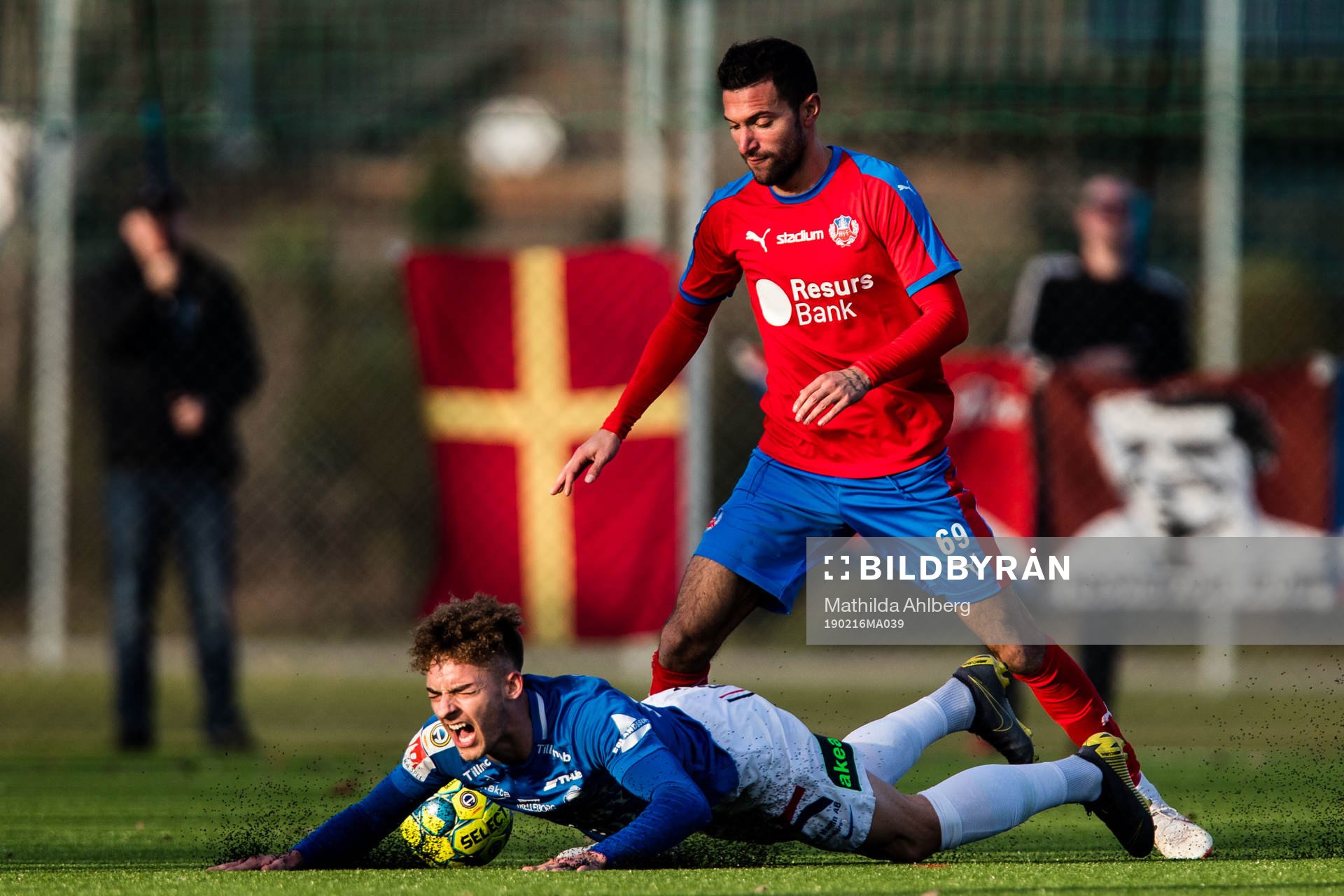 Helsingborgs David Boysen och Trelleborgs Felix Hörberg