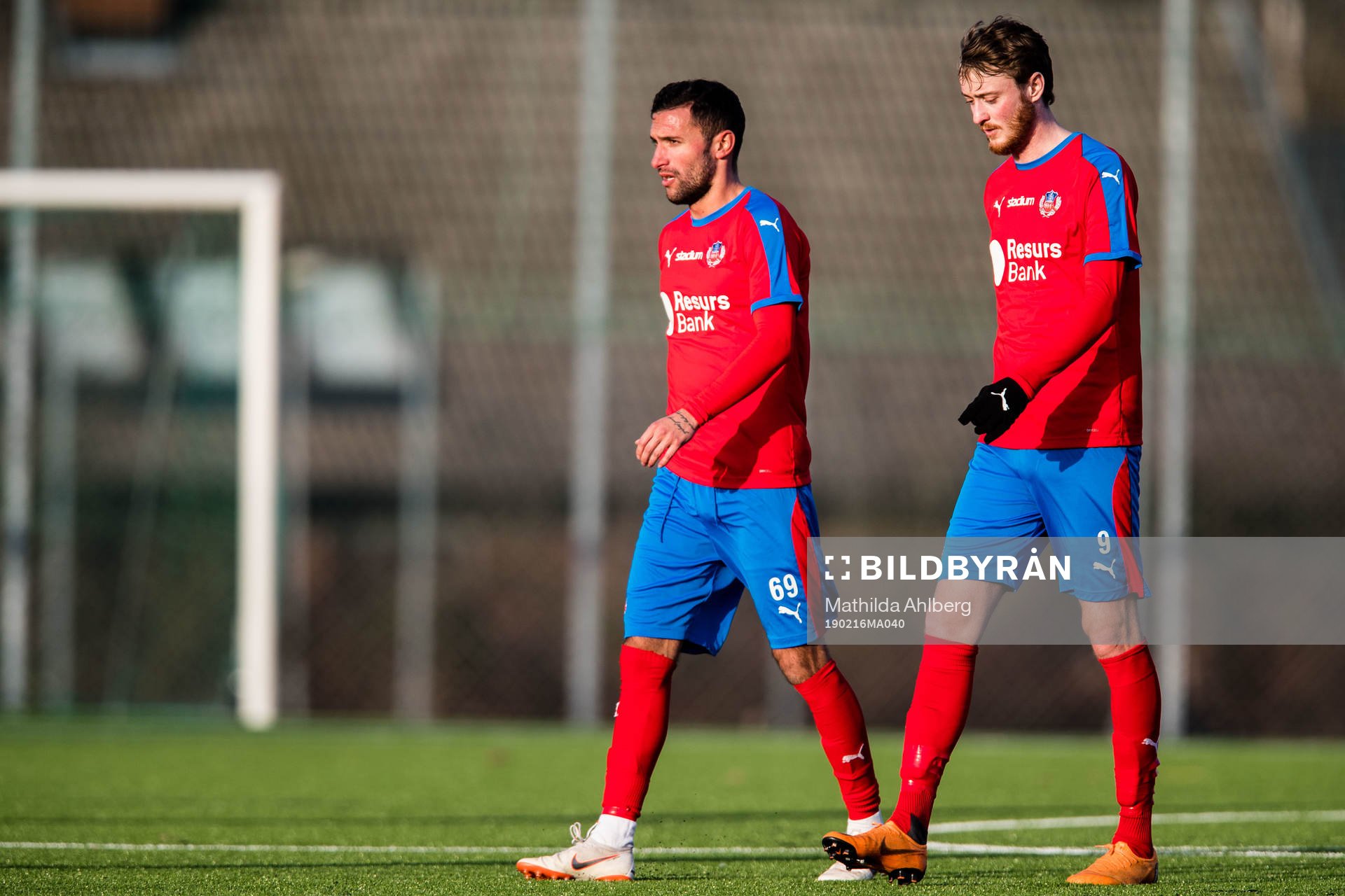 Helsingborgs David Boysen och Rasmus Jönsson