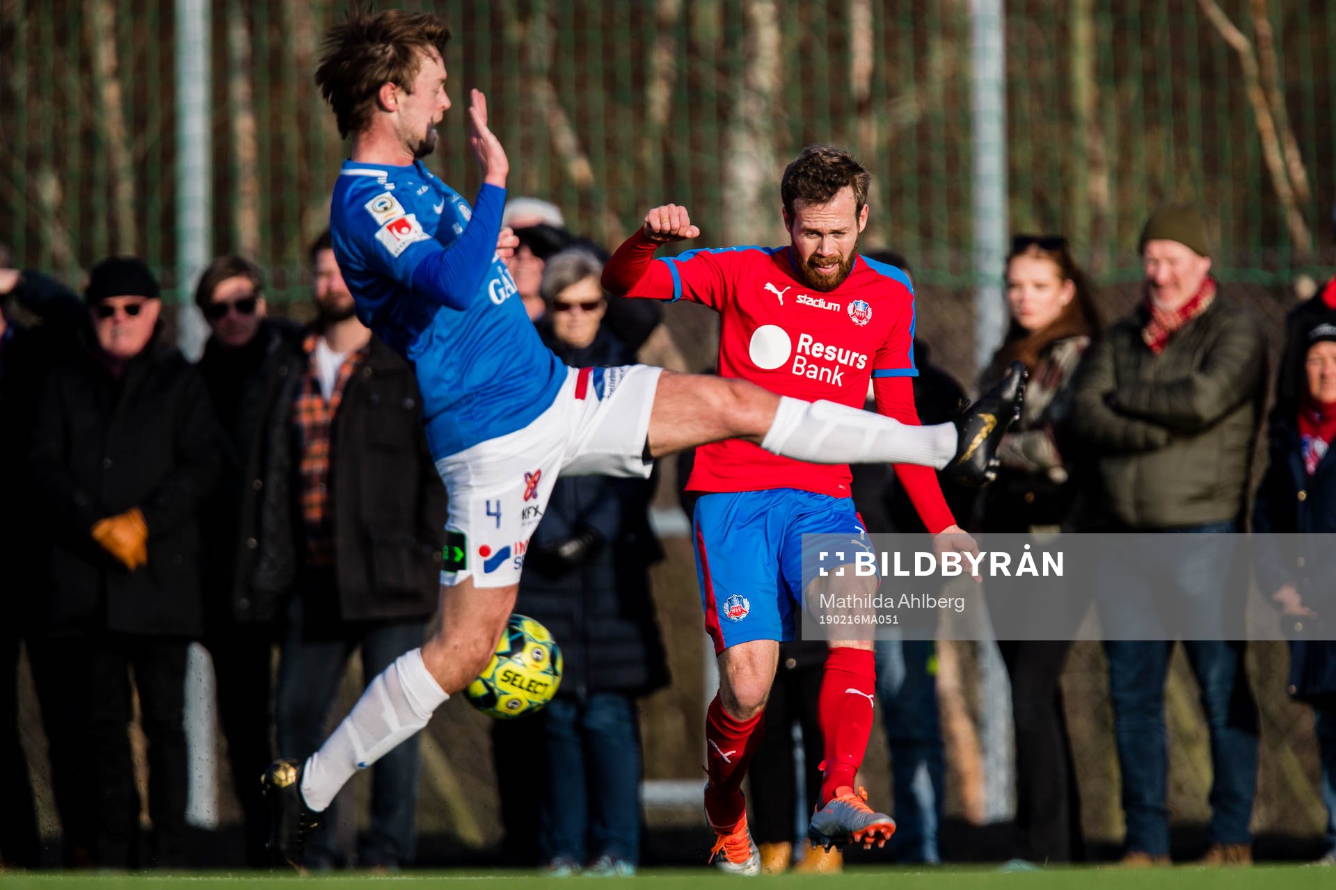 Trelleborgs Jakob Glasberg och Helsingborgs Anders Randrup