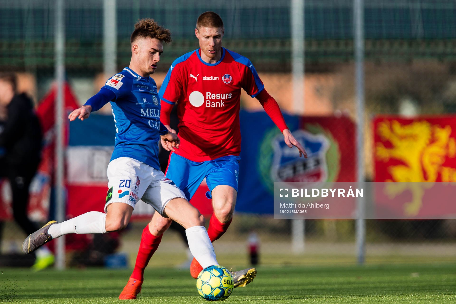 Trelleborgs Felix Hörberg och Helsingborgs Markus