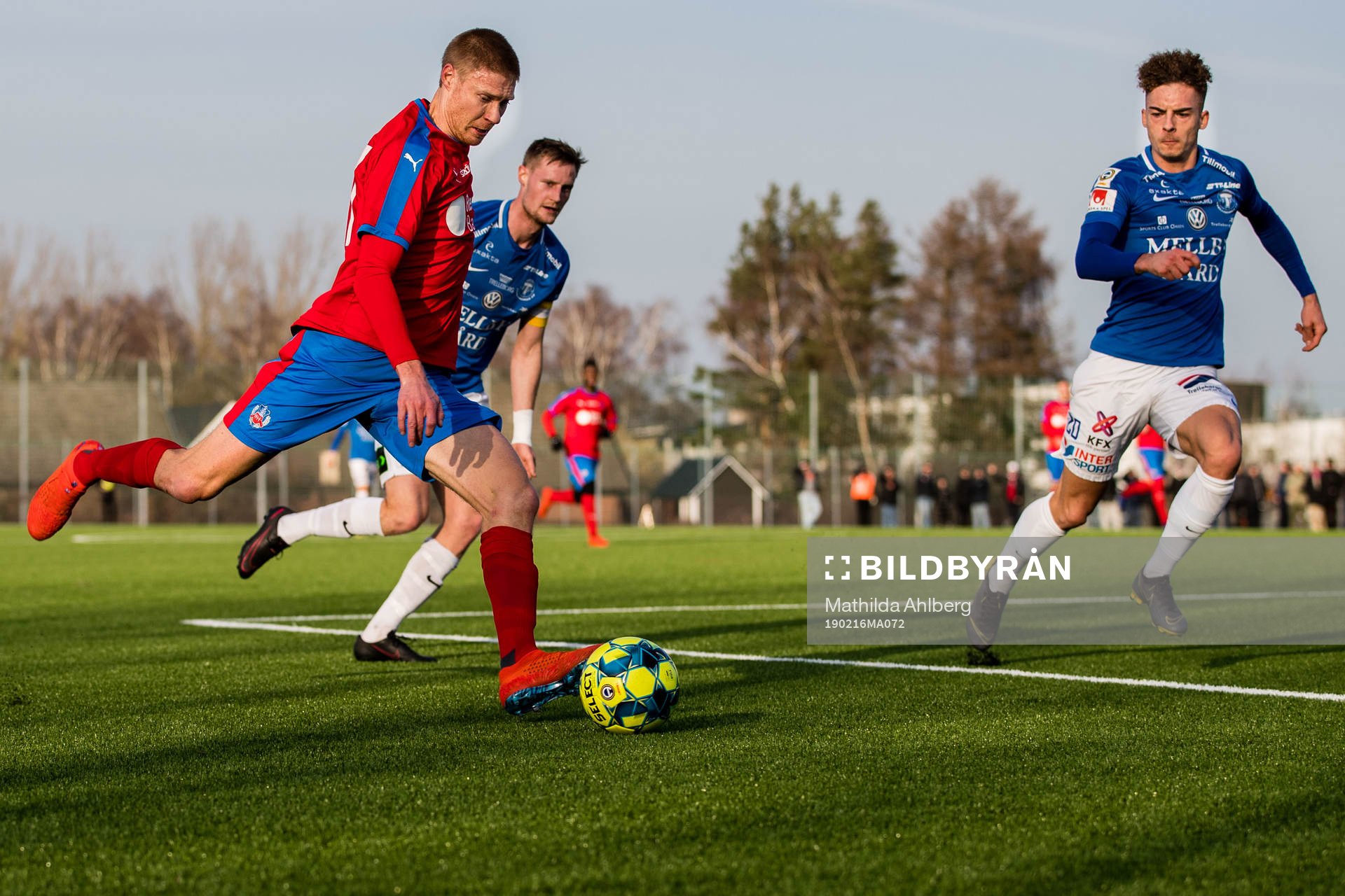 Helsingborgs Markus Holgersson och Trelleborgs Anton