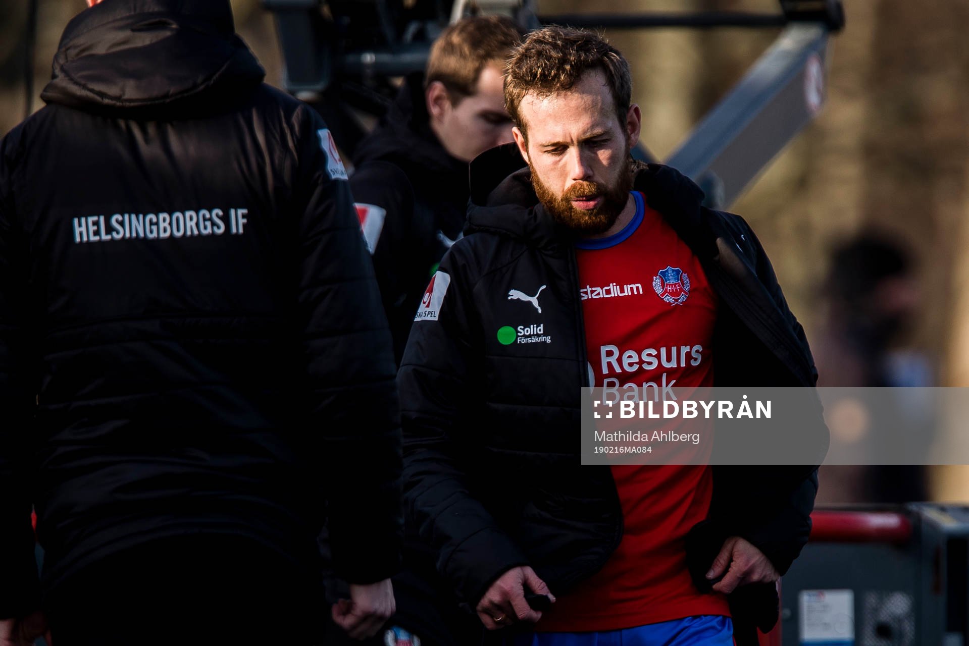 Helsingborgs Anders Randrup tvingas byta