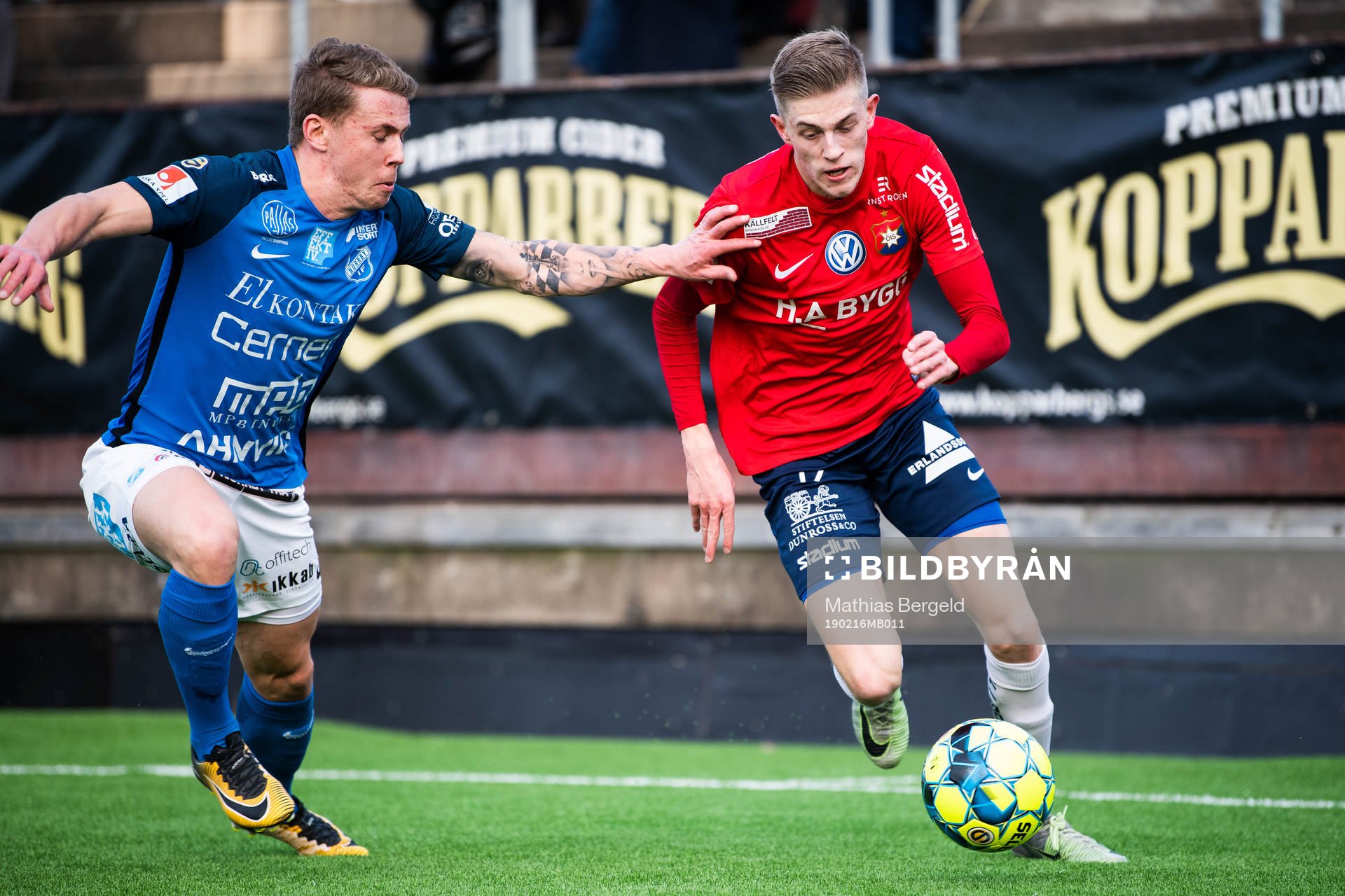 Norrbys Anton Maikkula och Örgrytes Alexander Bernhardsson