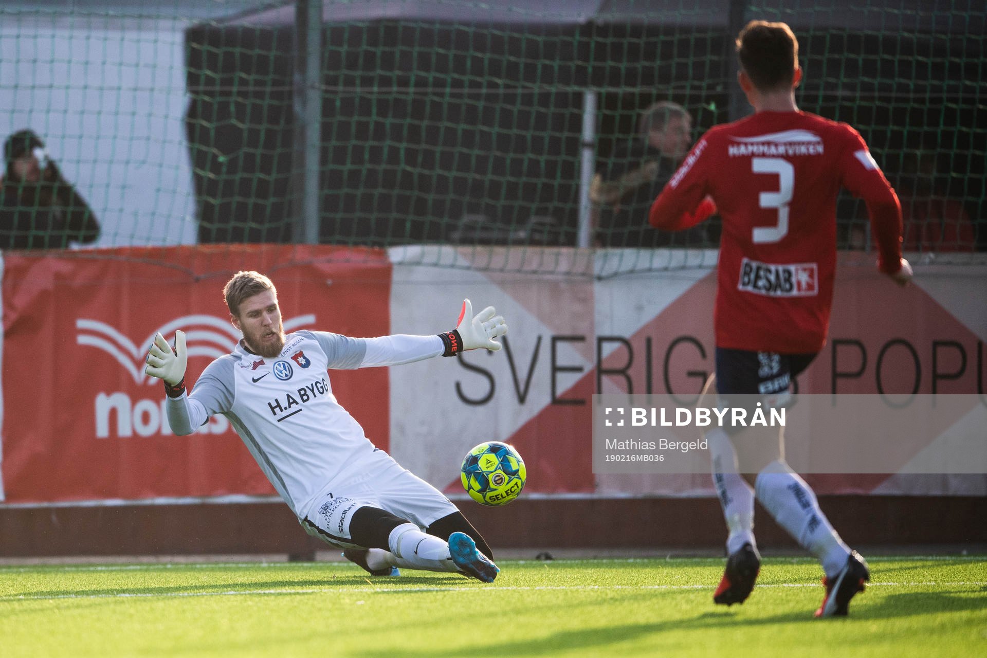 Örgrytes målvakt Fredrik Andersson