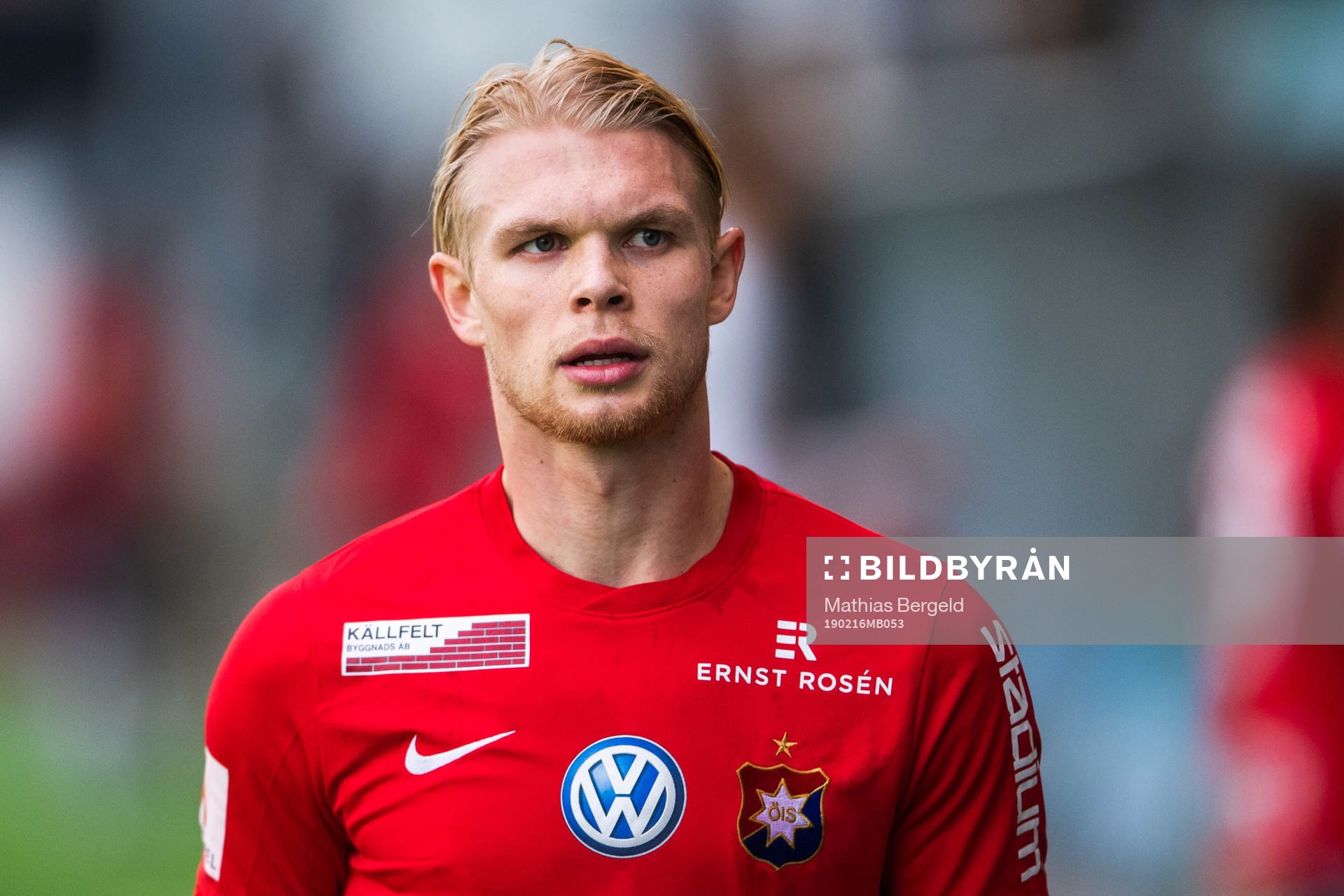 Örgrytes Linus Tornblad efter fotbollsmatchen i Svenska Cupen mellan Örgryte och Norrby den 16 februari 2019 i Göteborg.