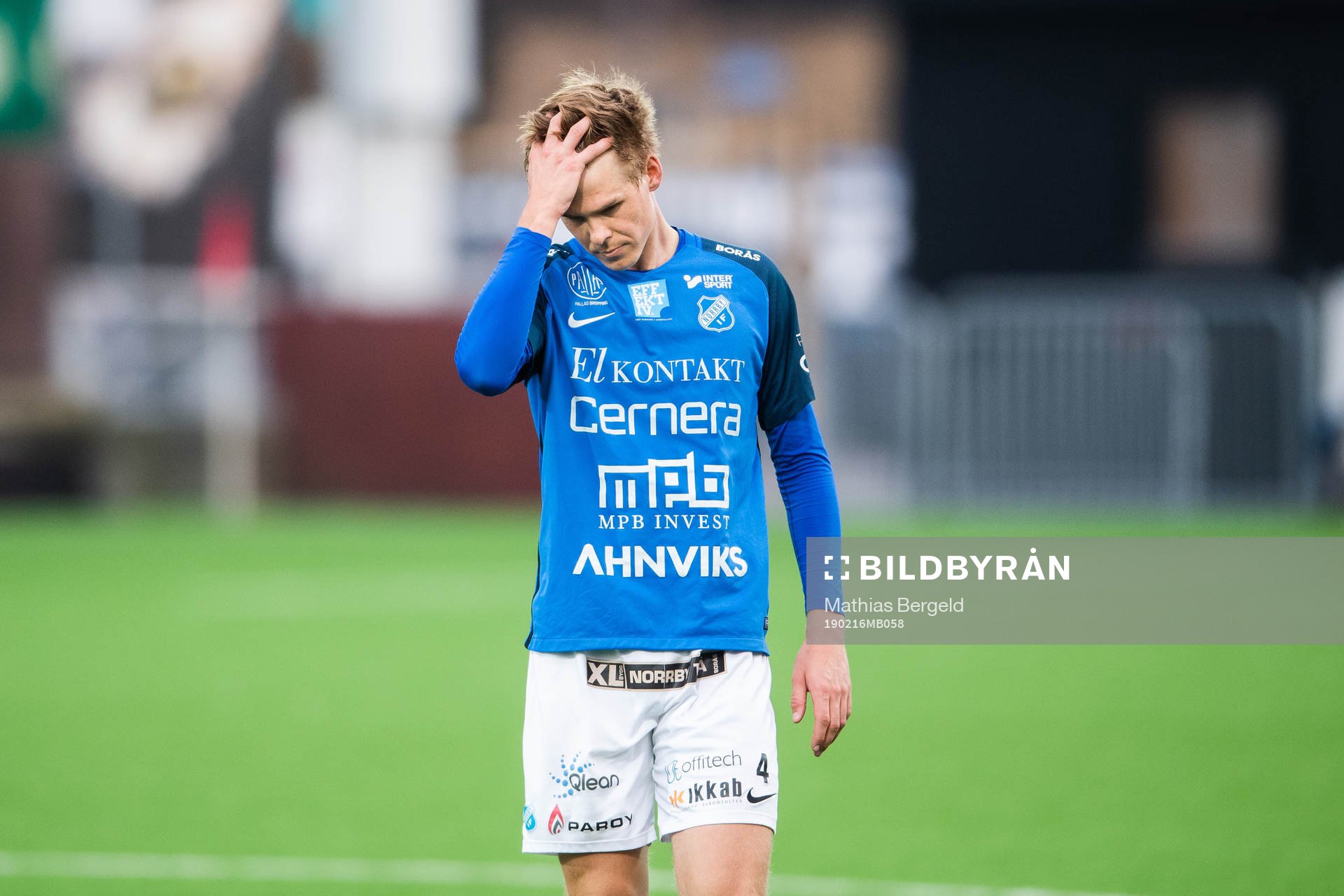 Norrbys Didric Andersson deppar