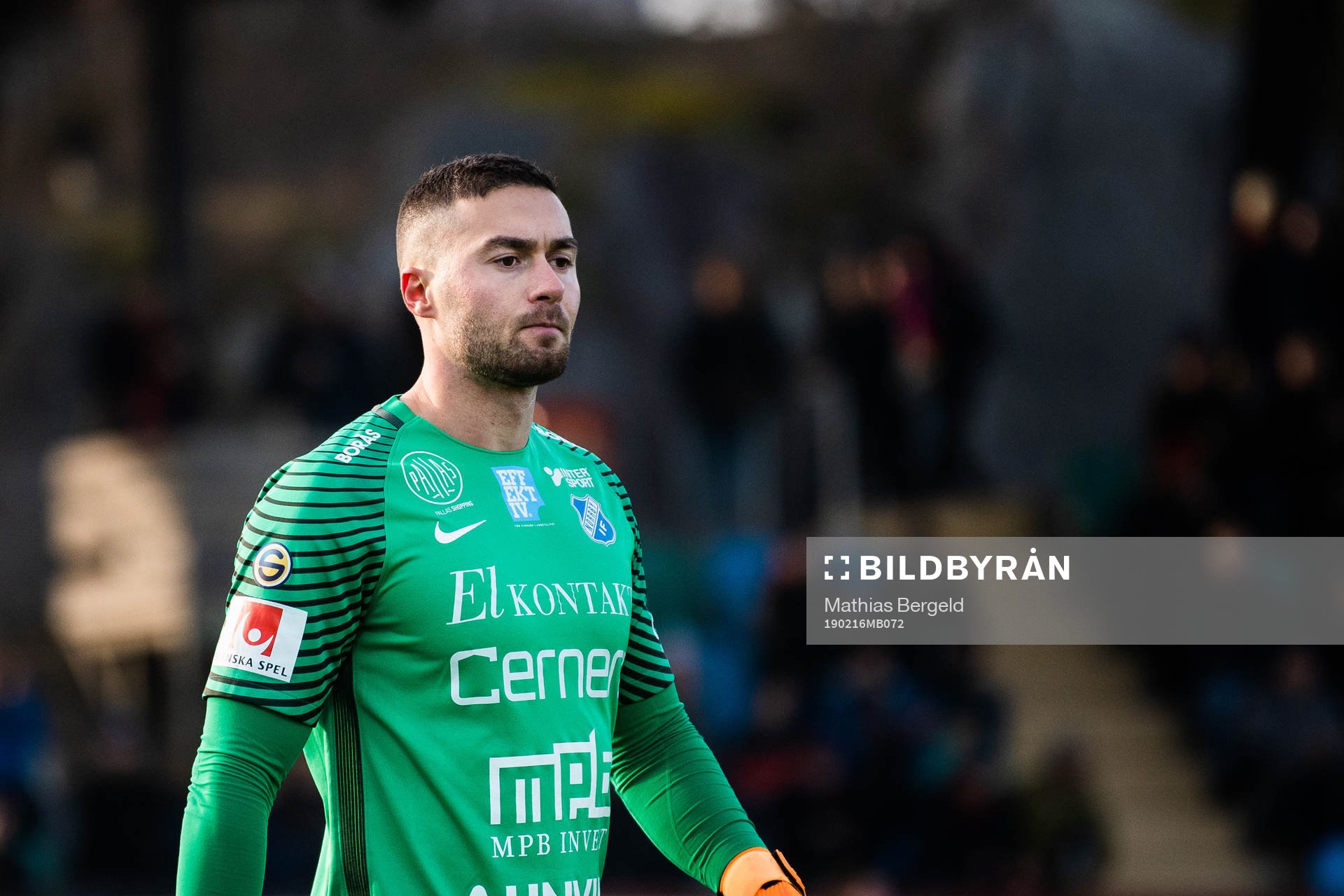 Norrbys målvakt Mergim Krasniqi