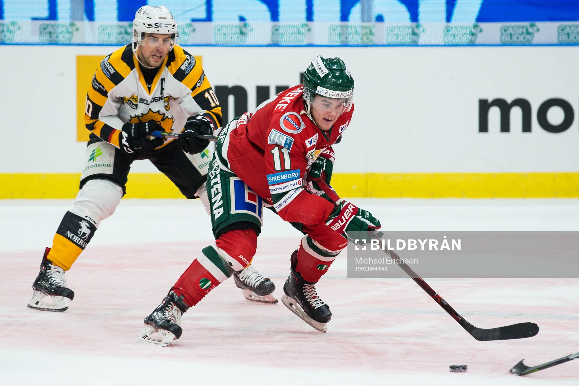 Skellefteås Joakim Lindström och Frölundas Samuel Fagemo