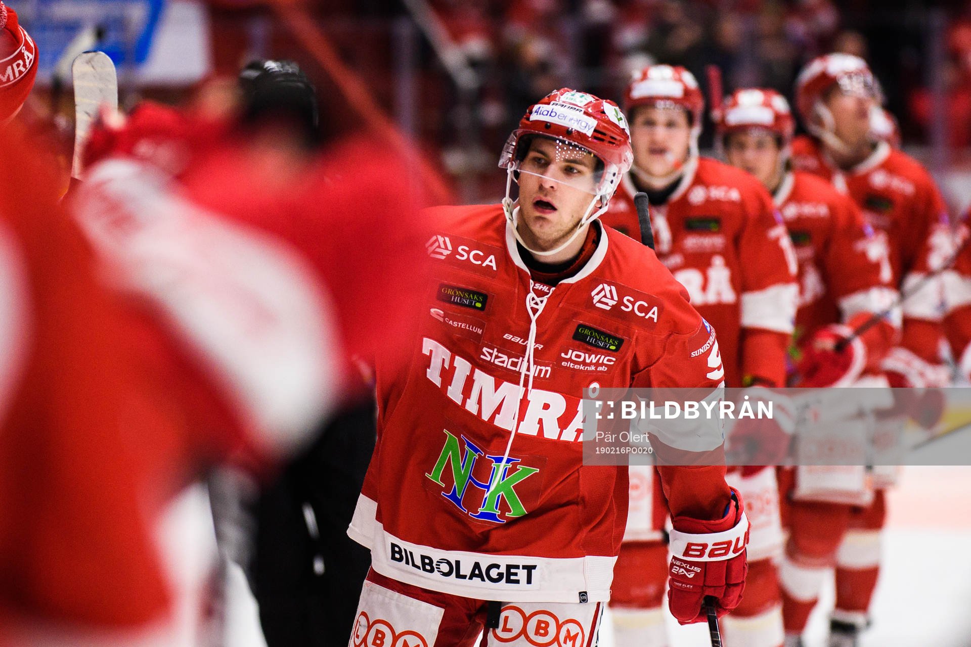 Timrås Rickard Palmberg jublar