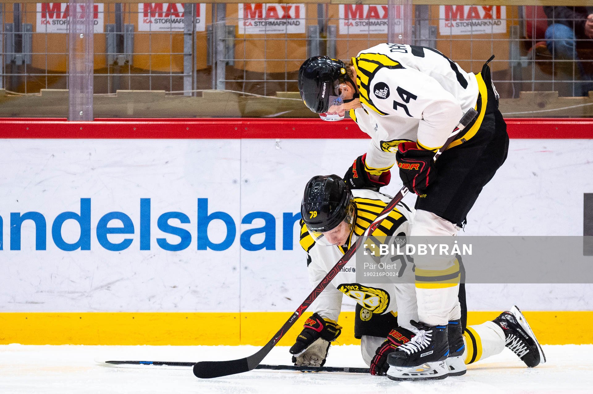 Brynäs Daniel Mannberg har ont