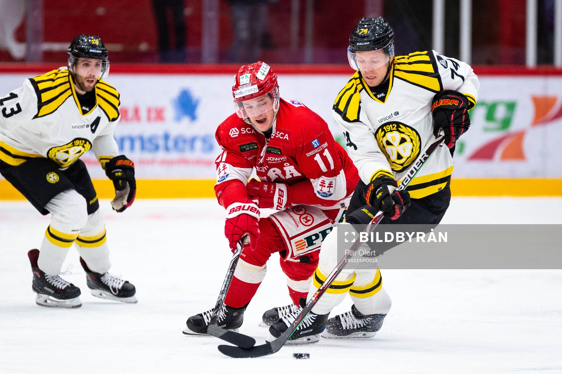 Timrås Henrik Törnqvist och Brynäs Nicklas Danielsson