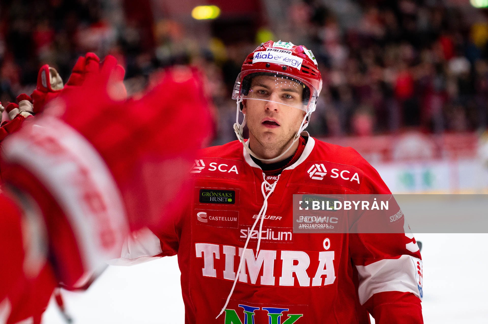 Timrås Rickard Palmberg jublar
