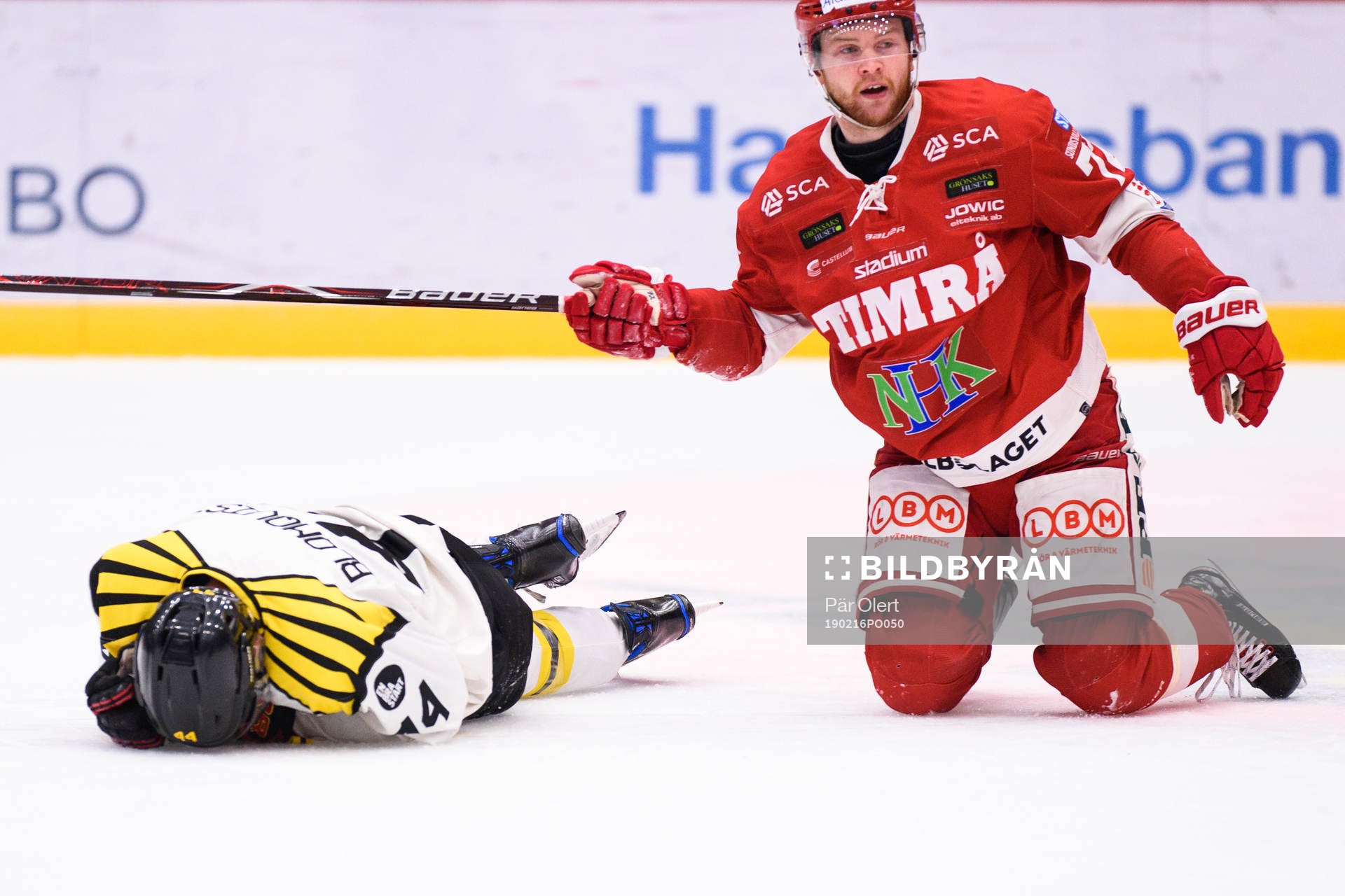 Brynäs Jacob Blomqvist och Timrås Sebastian Ohlsson