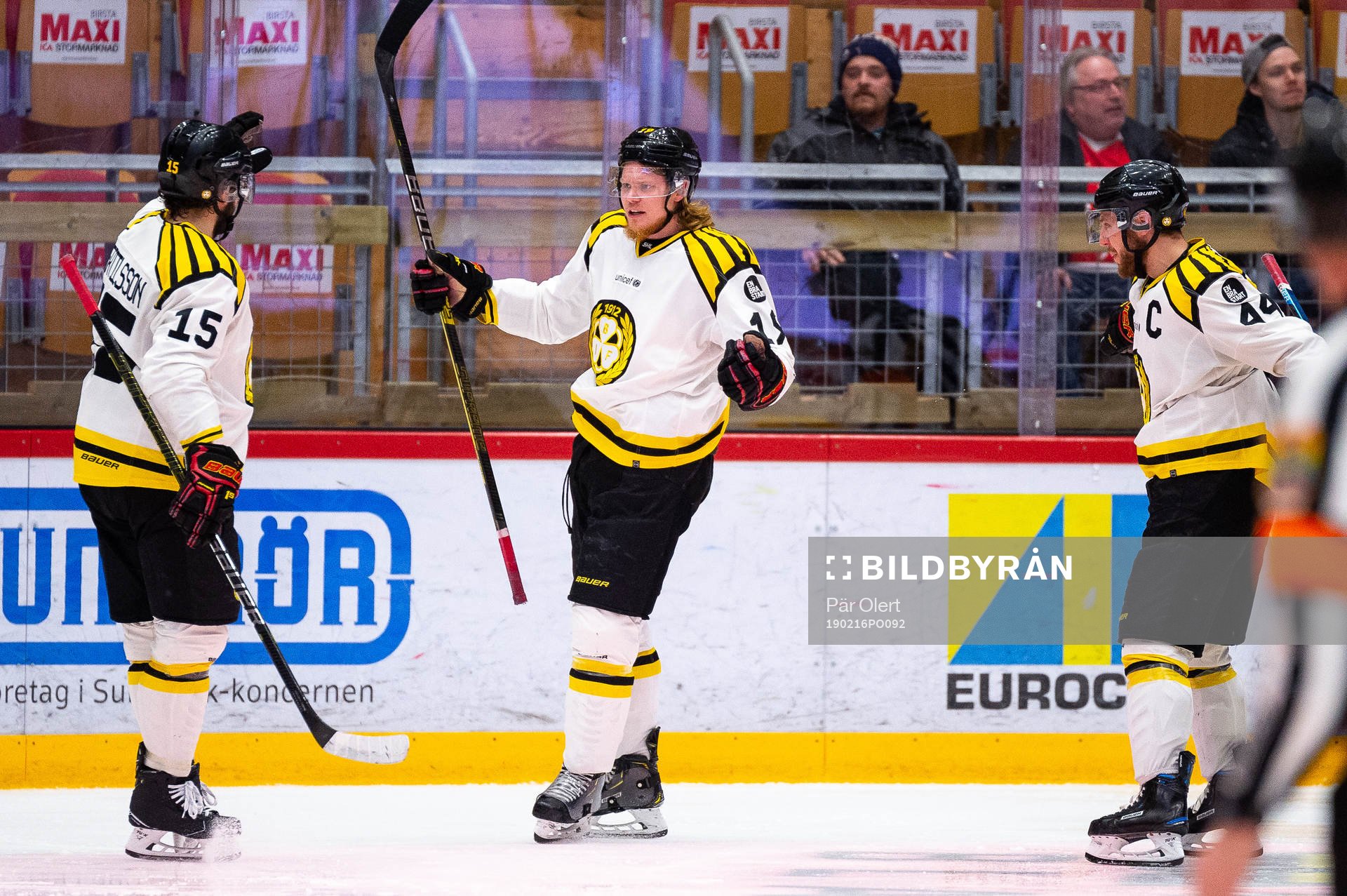 Brynäs Ludvig Nilsson jublar
