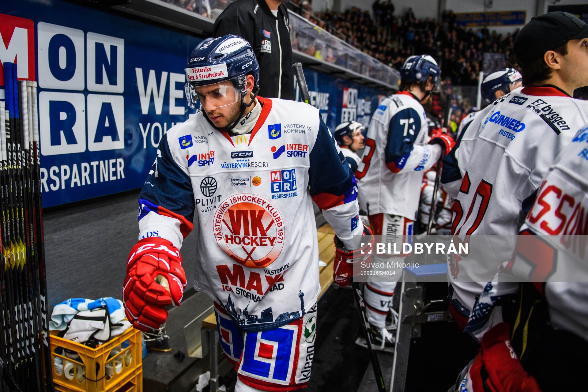 Västerviks Darren Nowick deppar