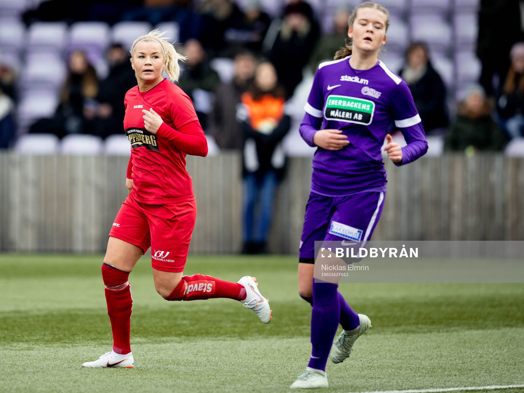 Göteborgs Amanda Johnsson Haahr mot Jitex Anna Erlingmark
