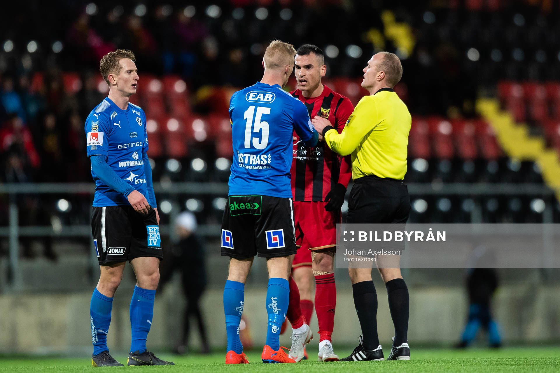 Halmstads Peter Larsson och Östersunds Dino Islamovic