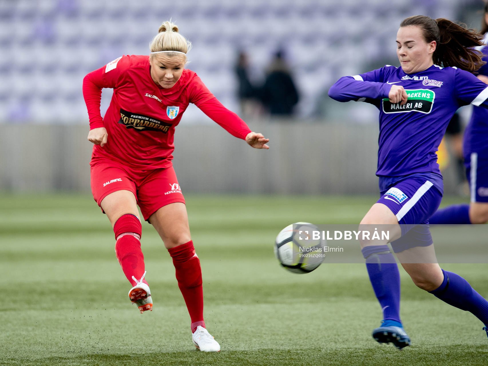 Göteborgs Amanda Johnsson Haahr mot Jitex Emelie Börjesson