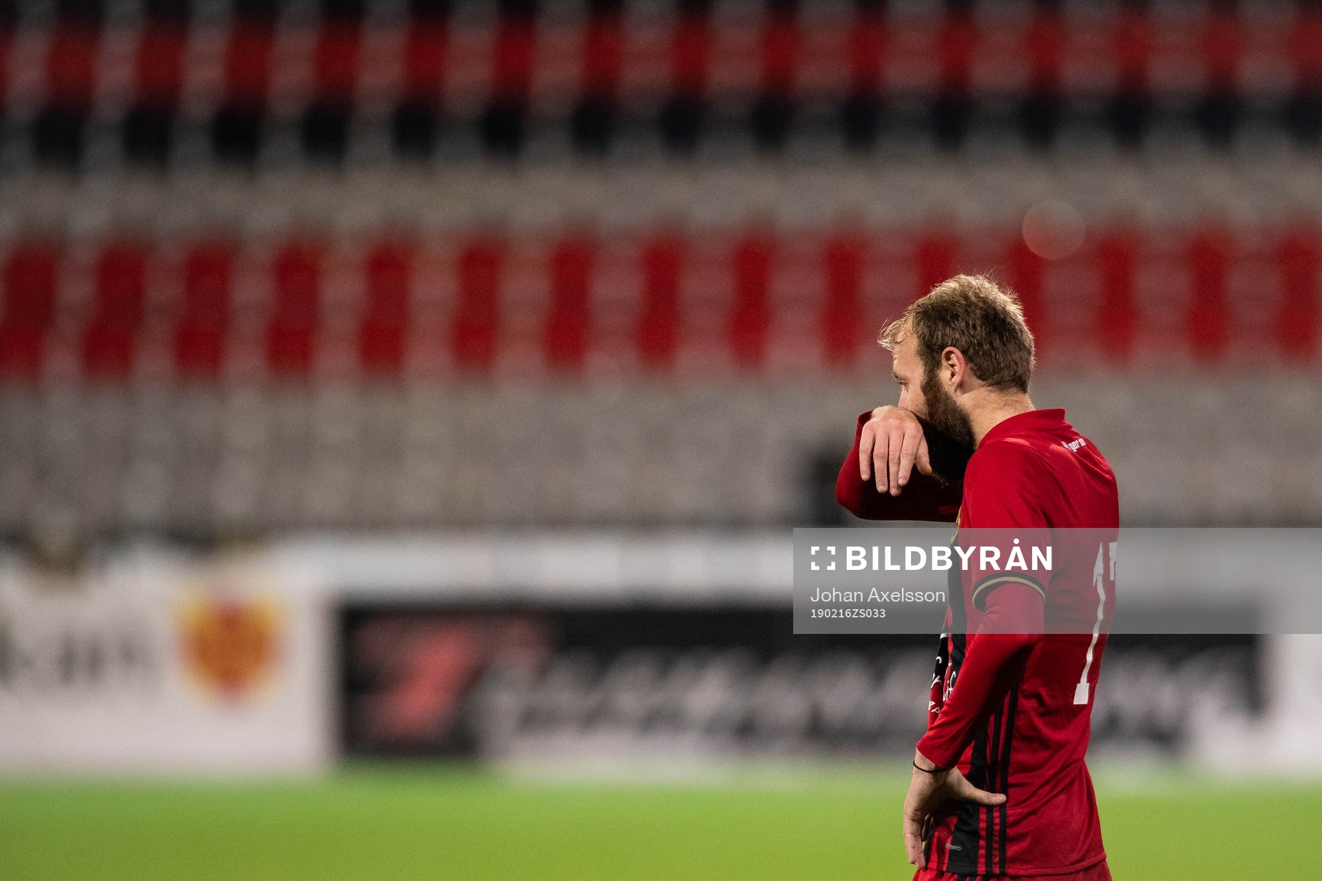 Östersunds Curtis Edwards deppar