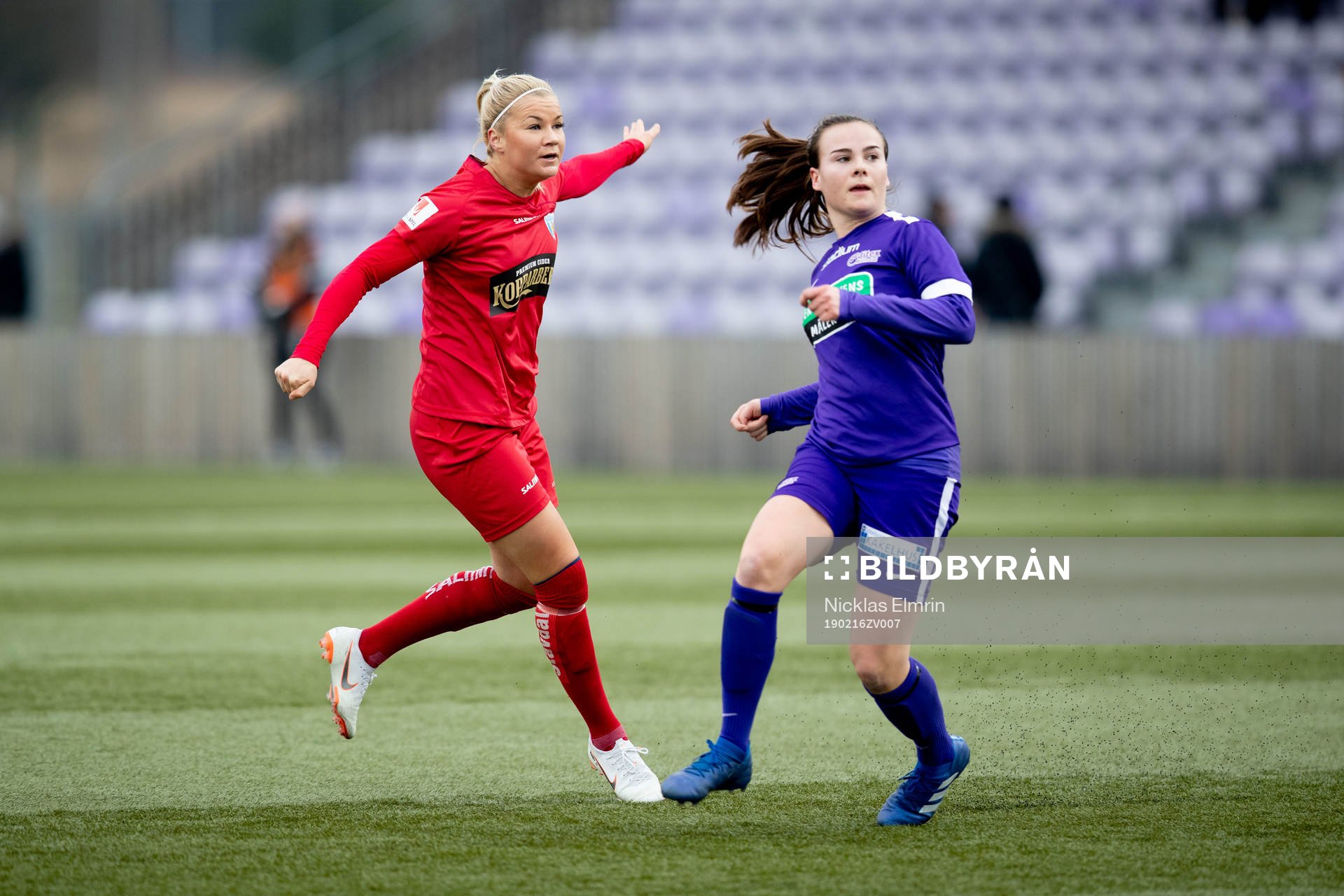 Göteborgs Amanda Johnsson Haahr mot Jitex Emelie Börjesson
