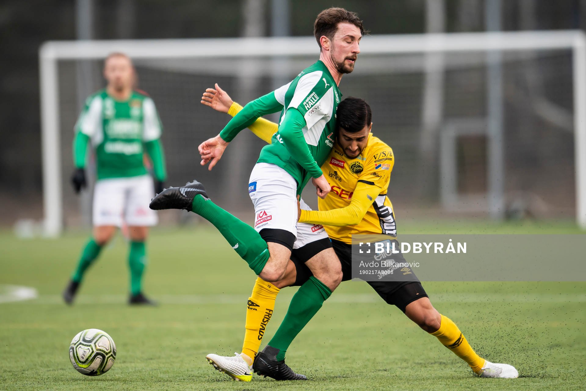 Hässleholms Eriksson Kristian och Elfsborgs Rami Kaib