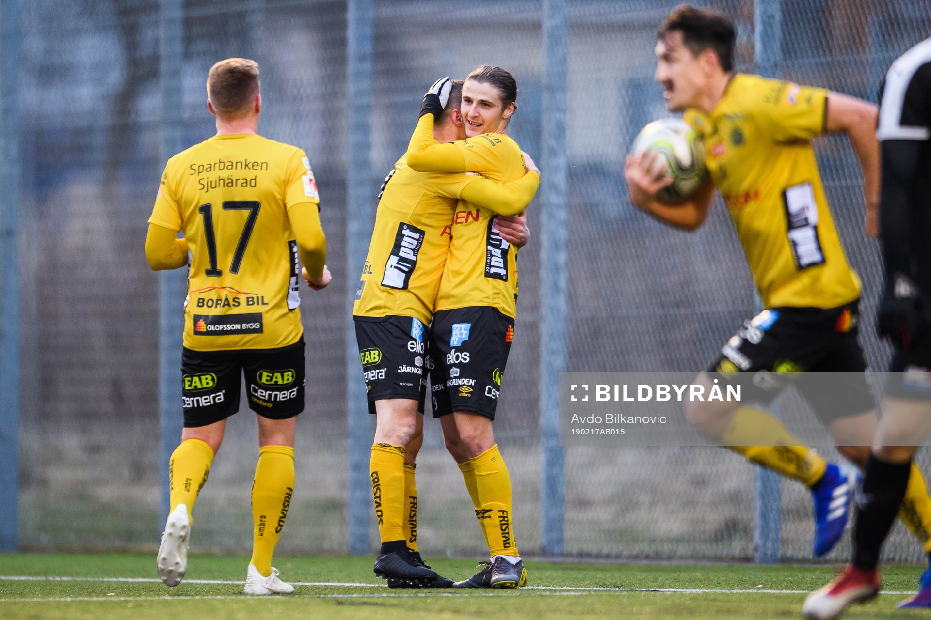 Elfsborgs Samuel Holmén jublar