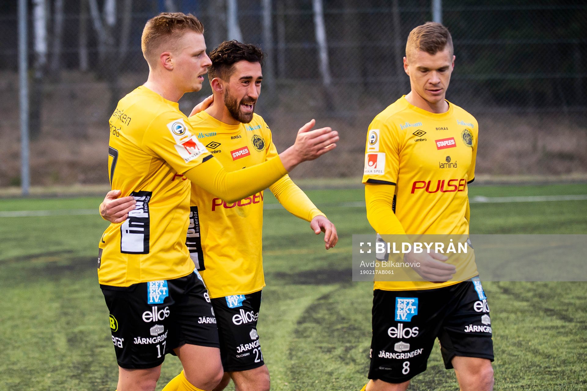 Elfsborgs Per Frick, Frederik Holst och Samuel Holmén