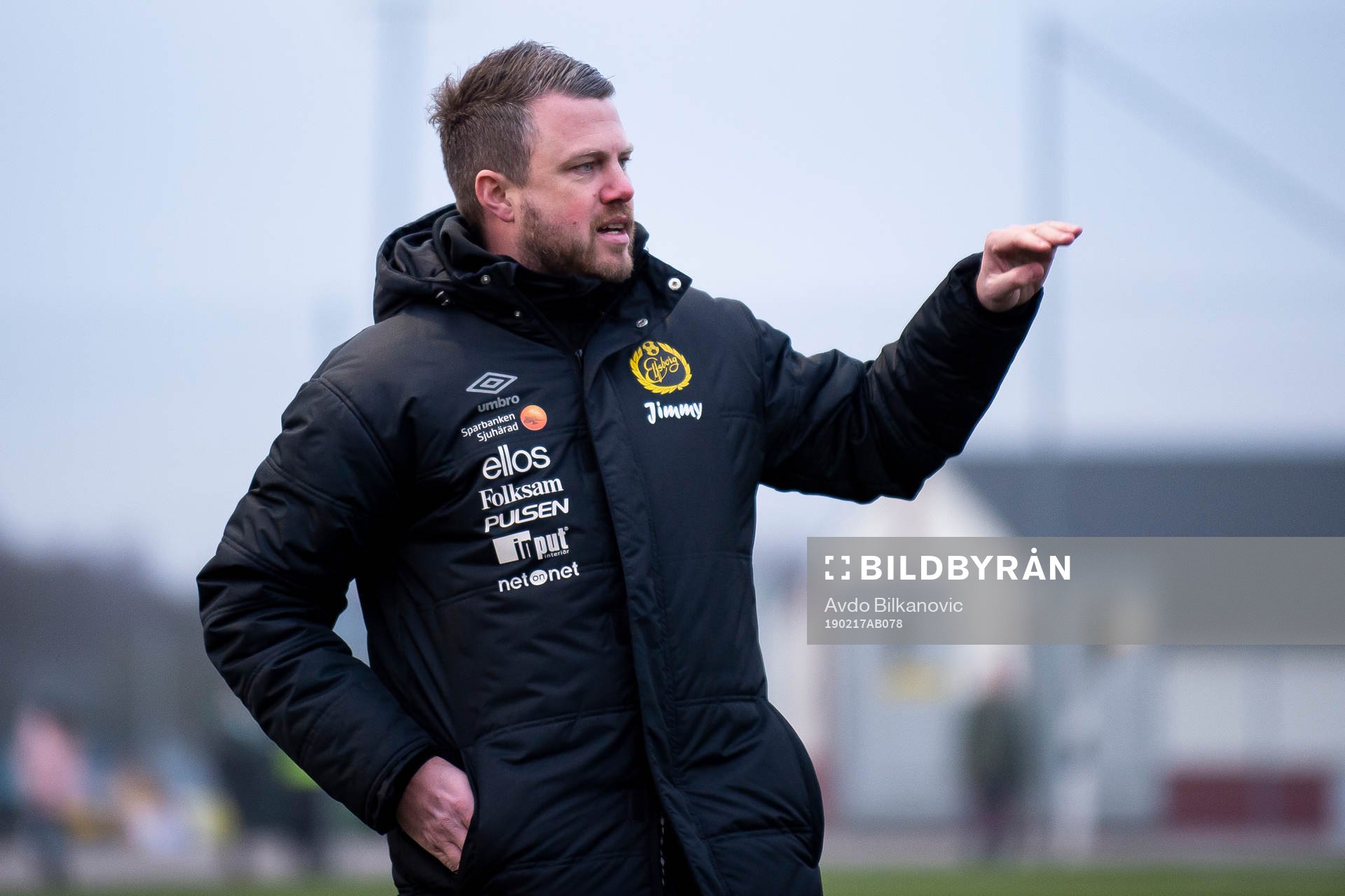 Elfsborgs manager Jimmy Thelin
